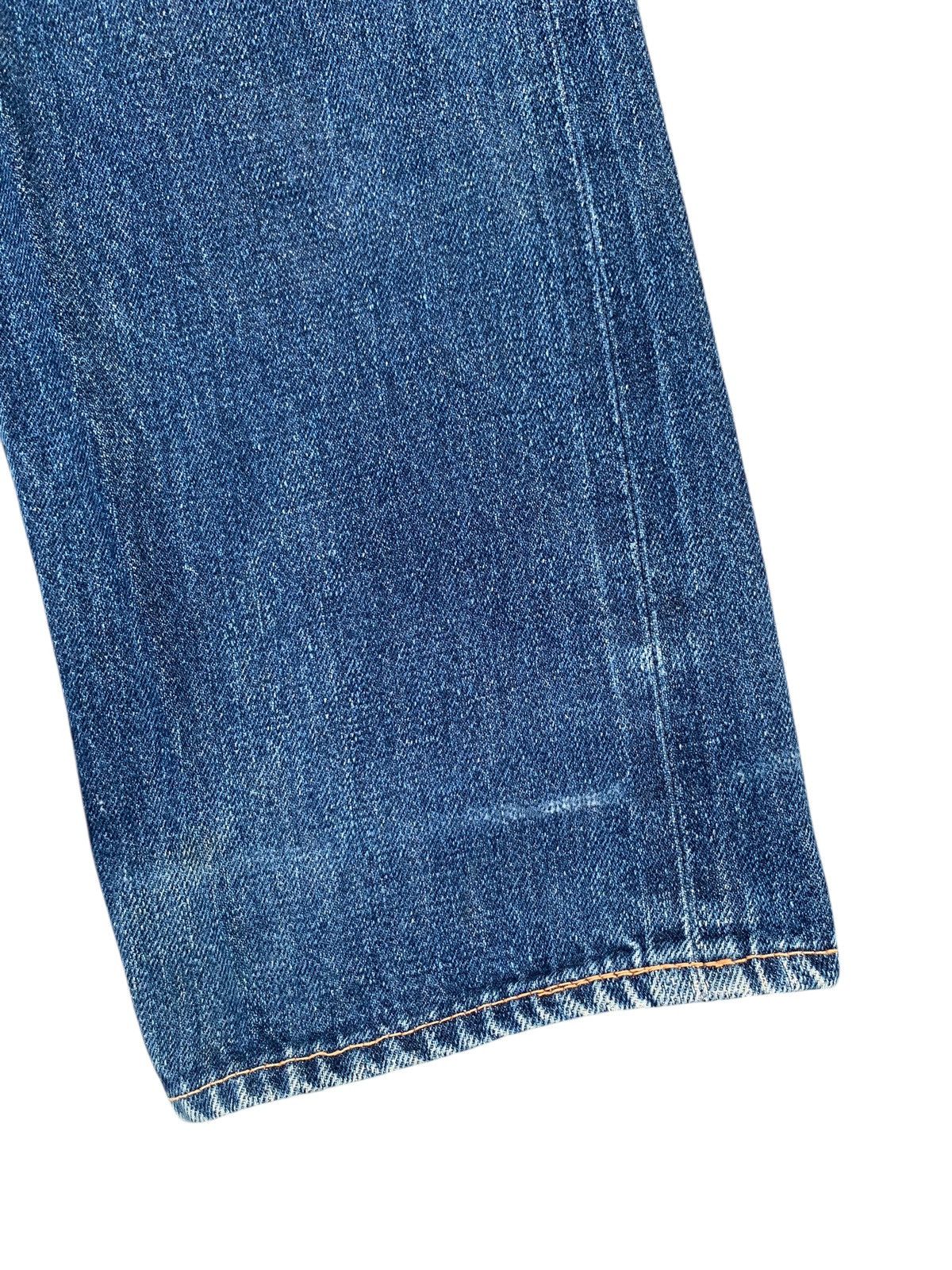 Denime VINTAGE DENIME SELVEDGE MUDWASH DISTRESSED JAPANESE DENIM Size US 30 / EU 46 - 17 Thumbnail
