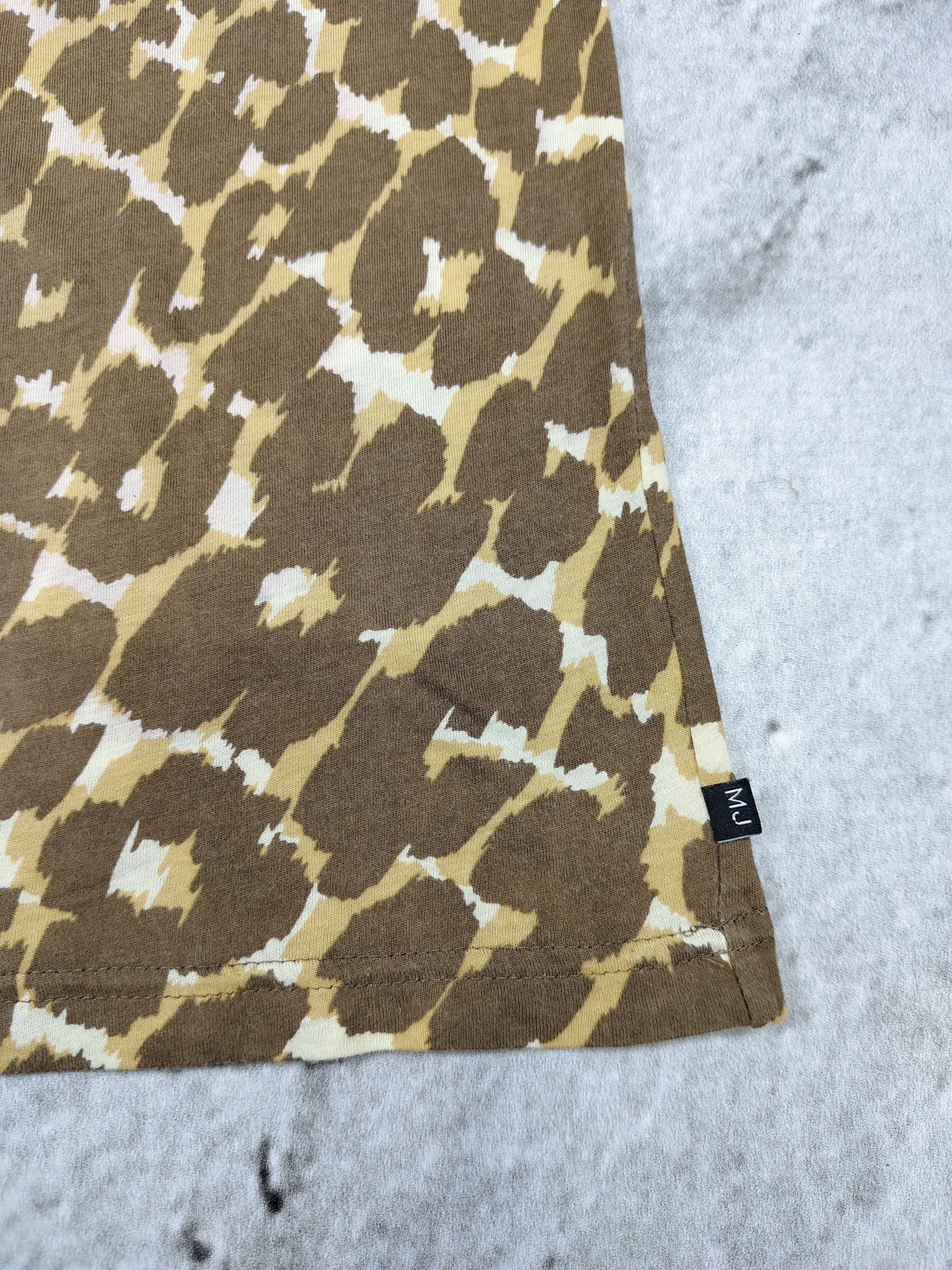Marc by Marc Jacobs 2000s M.J- Leopard Print Glam Indie Sleaze Grunge Tshirt Size L / US 10 / IT 46 - 8 Thumbnail