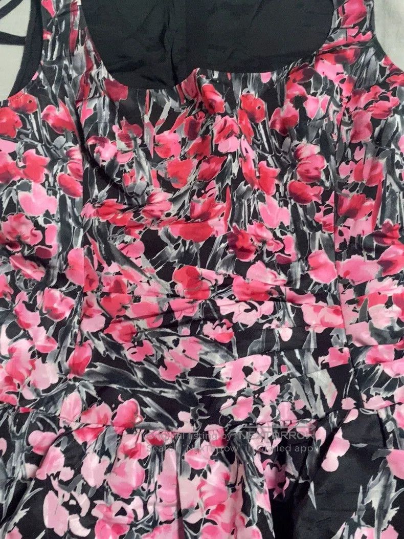 Other Valentino Sleeveless waist flower bud fluffy dress Size XL / US 12-14 / IT 48-50 - 3 Thumbnail