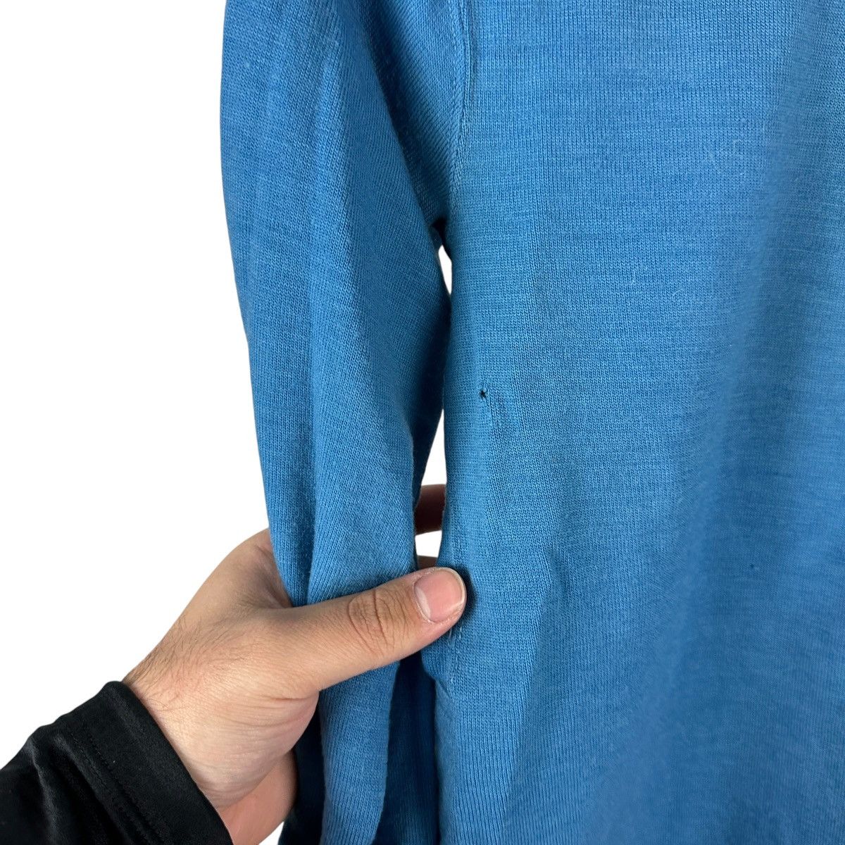 Vintage Vintage 60s Protags Blue Quarter Zip Sweatshirt Size US XS / EU 42 / 0 - 6 Thumbnail