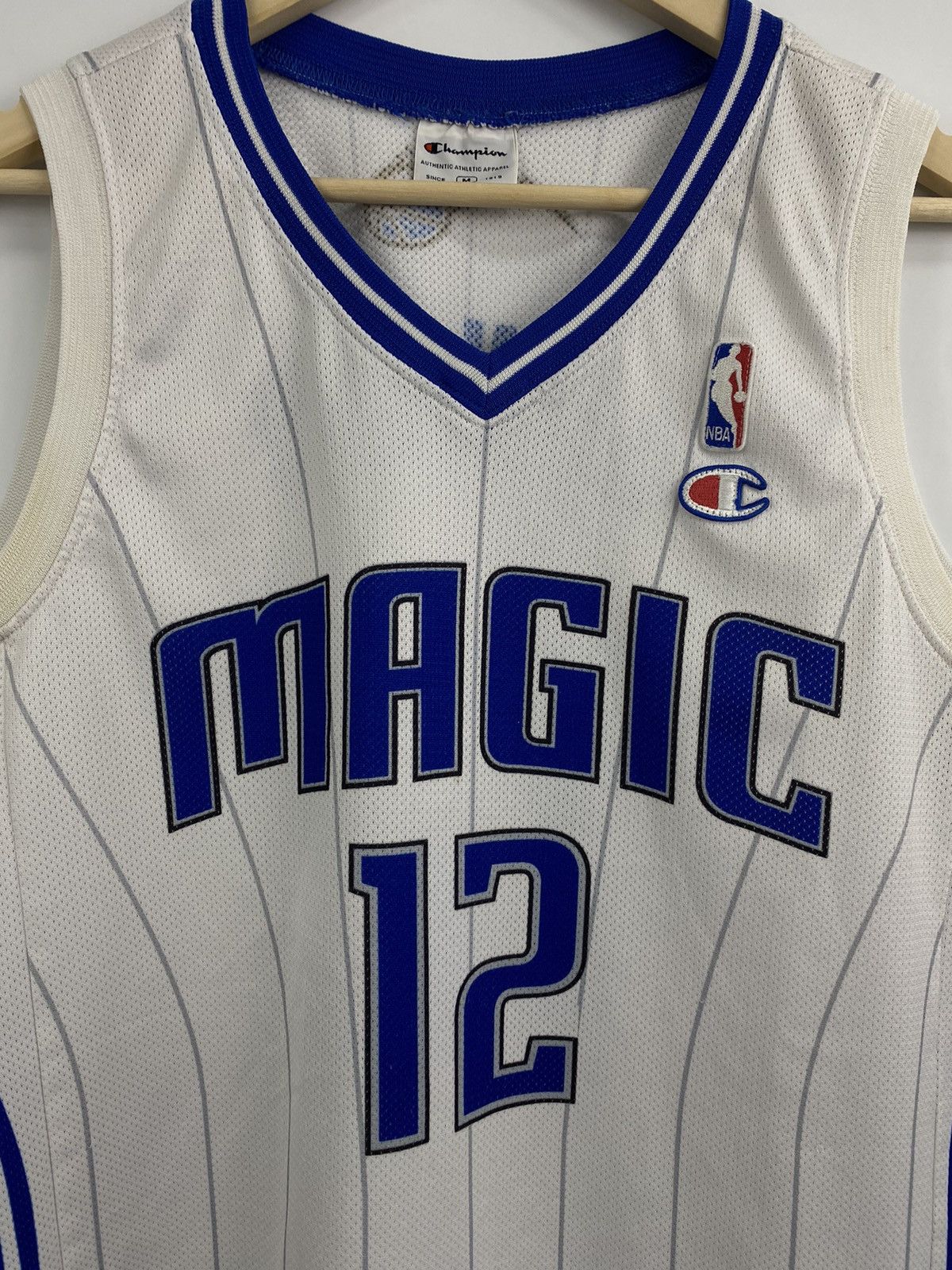 Champion 🇺🇸 Vintage Champion Orlando Magic Howard 12 jersey shirt NBA Size US M / EU 48-50 / 2 - 4 Thumbnail