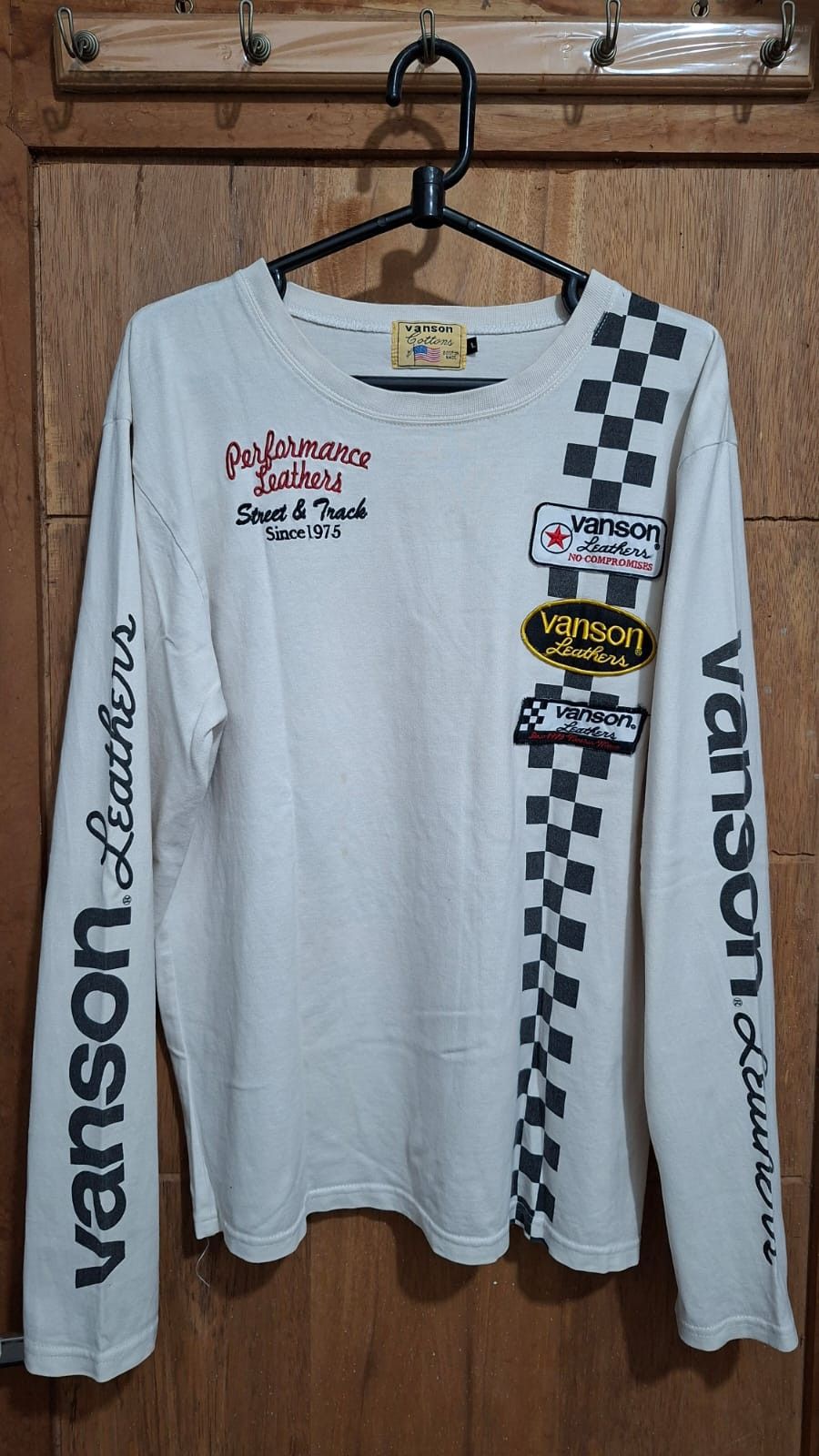 Vanson Leathers Vanson Embroidery Patch Motorcycle/American Casual Design Size US L / EU 52-54 / 3 - 3 Thumbnail