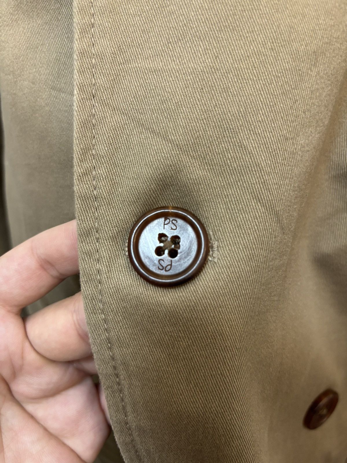 Designer × Paul Smith Paul Smith Beige Heavy Coat Size US XL / EU 56 / 4 - 7 Thumbnail