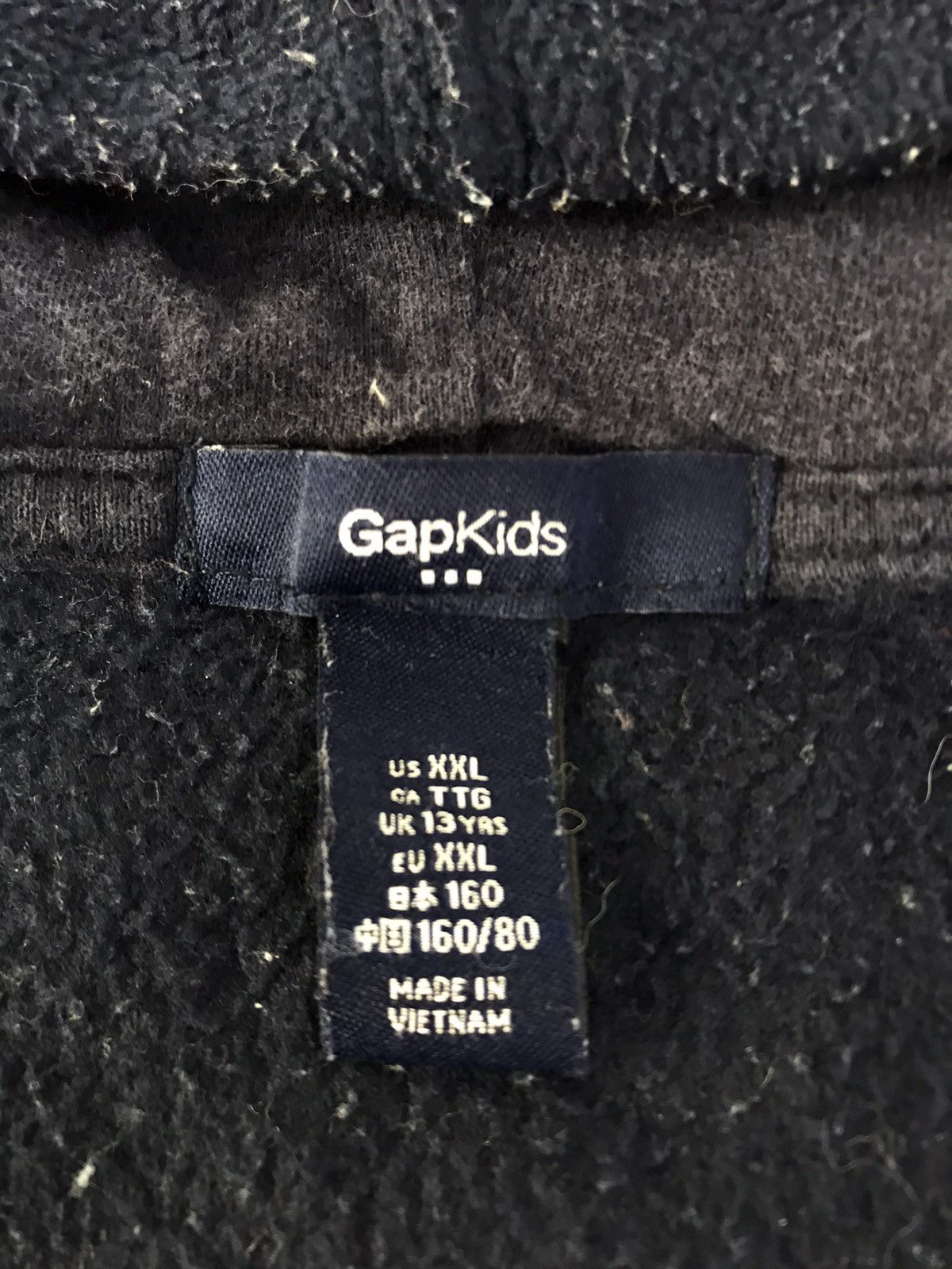 Gap GAP Authentic Hoodies Full Zip Spell Out Design Size US M / EU 48-50 / 2 - 7 Thumbnail
