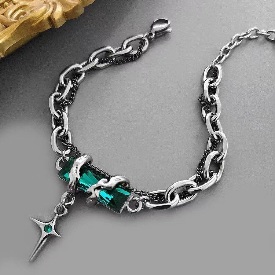 Jewelry Crazy Bracelet Y2K Punk Chain Gotch Bracelets Chains Size ONE SIZE - 2 Thumbnail