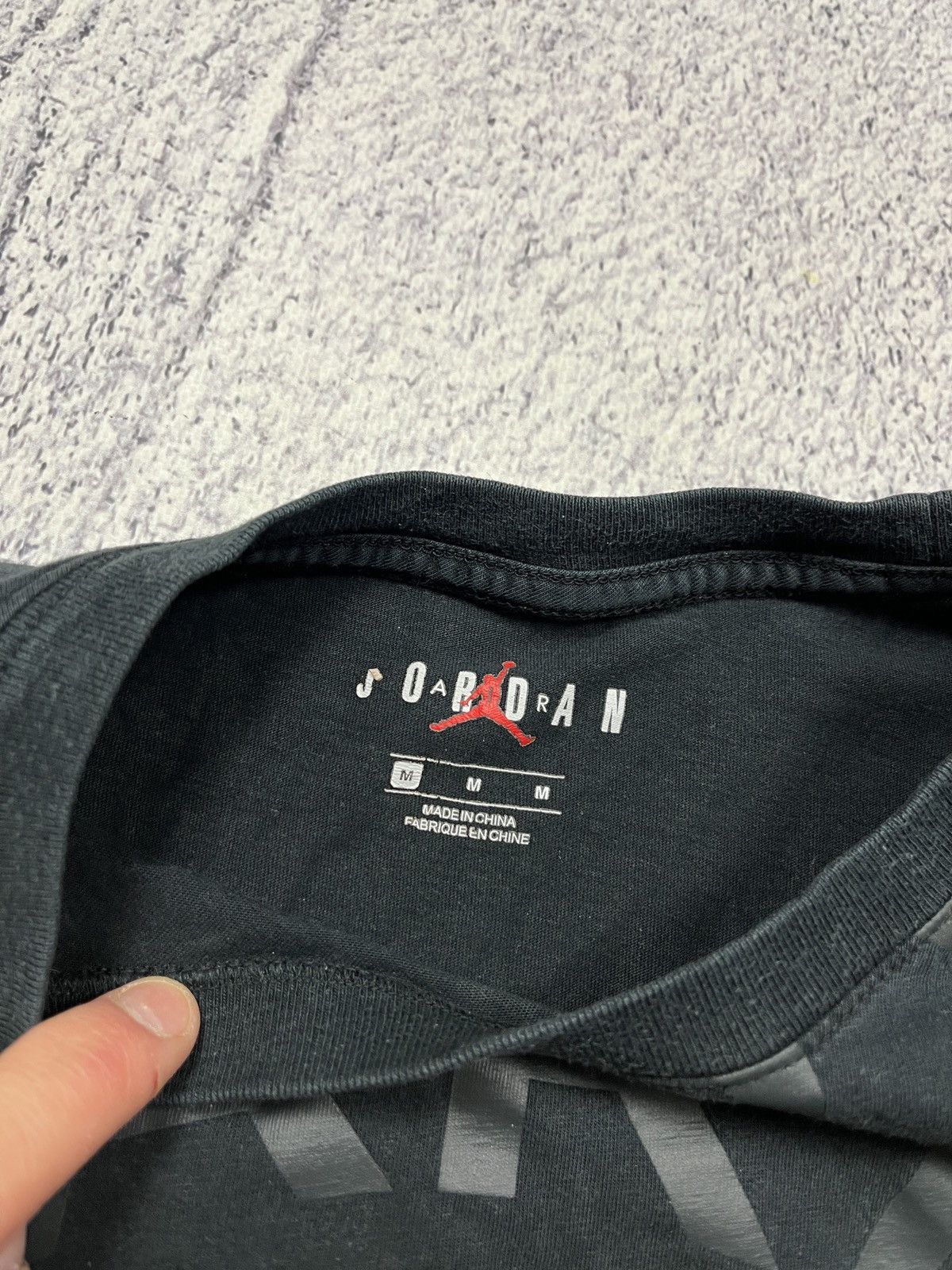 Jordan Brand Jordan Paris Saint Germain Big Logo T Shirt Drill Hype Y2k Size US M / EU 48-50 / 2 - 9 Thumbnail