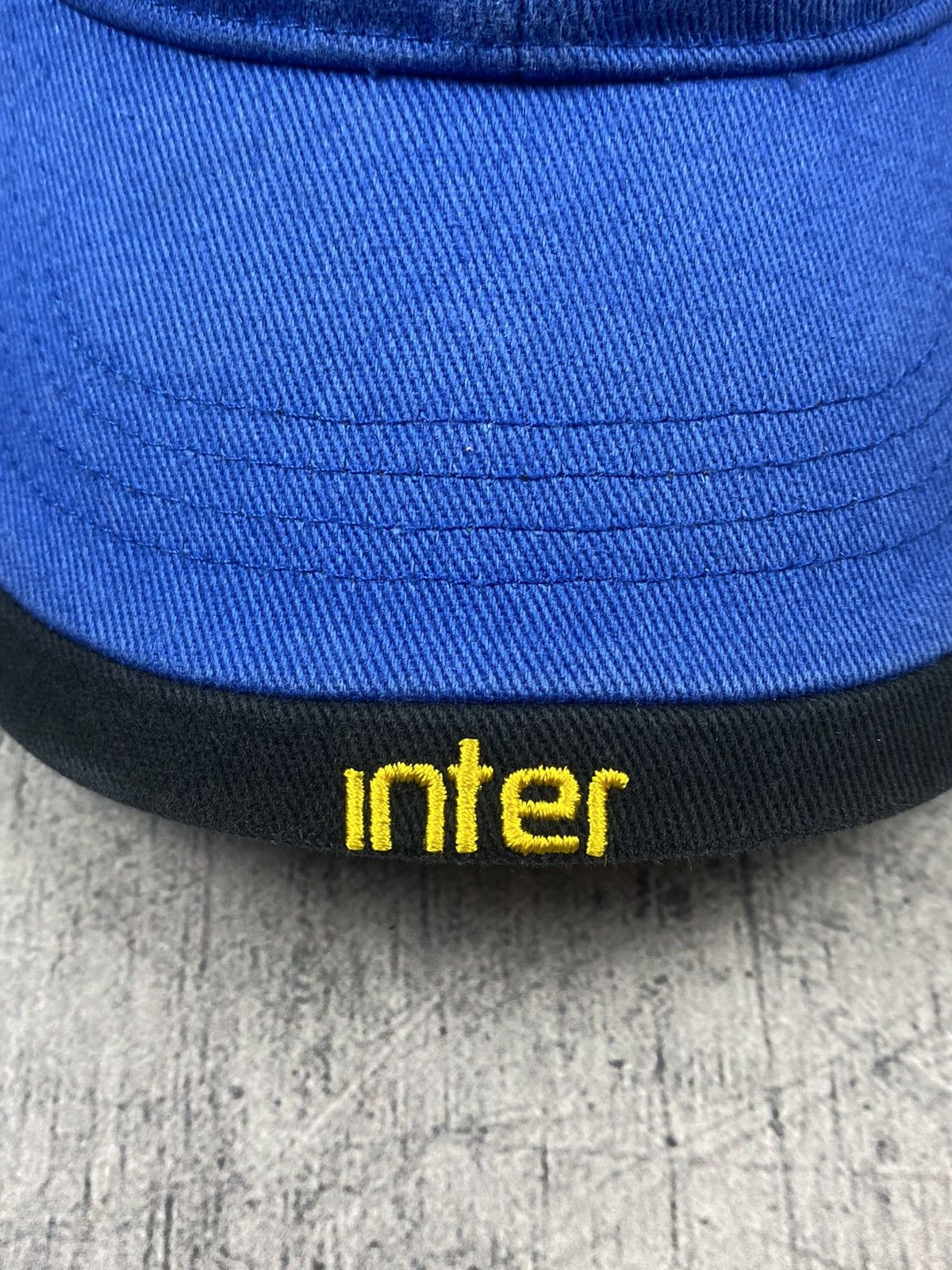 Nike × Vintage Vintage Nike Inter Y2K Soccer Jersey Cap Hats Size ONE SIZE - 5 Thumbnail