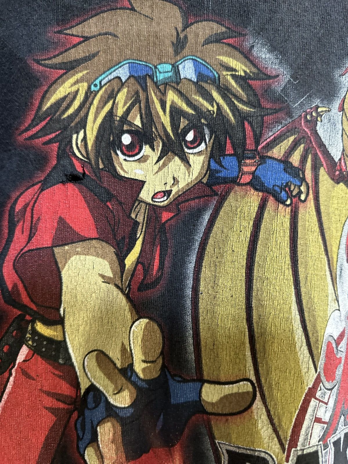 Anime Vintage Bakugan Battle Brawlers Anime Faded Tee Size US M / EU 48-50 / 2 - 3 Thumbnail
