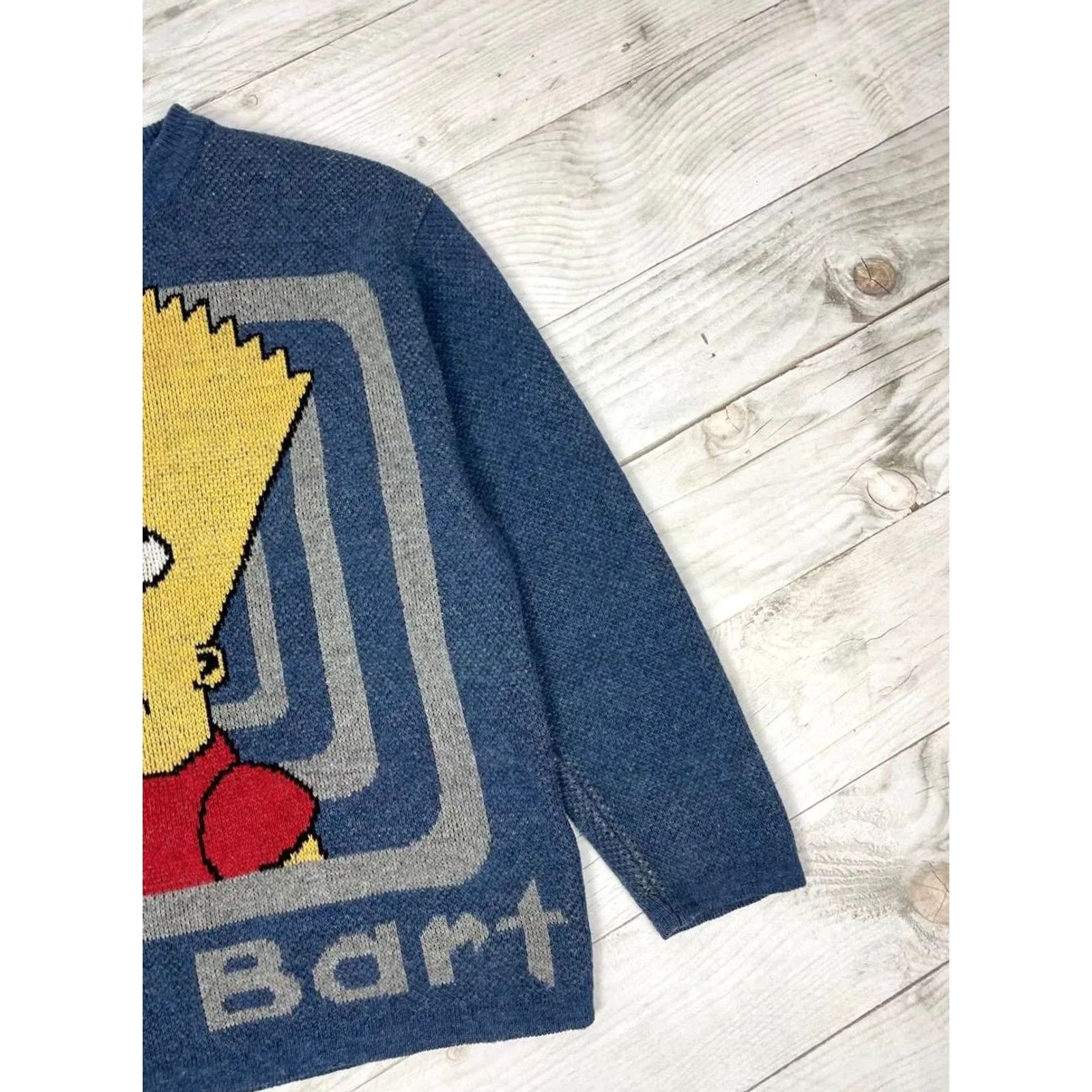 Vintage VINTAGE The Simpsons Sweater Nike Shirt Casual Mens Size M Blue Logo Movie 2002 Size US M / EU 48-50 / 2 - 4 Thumbnail