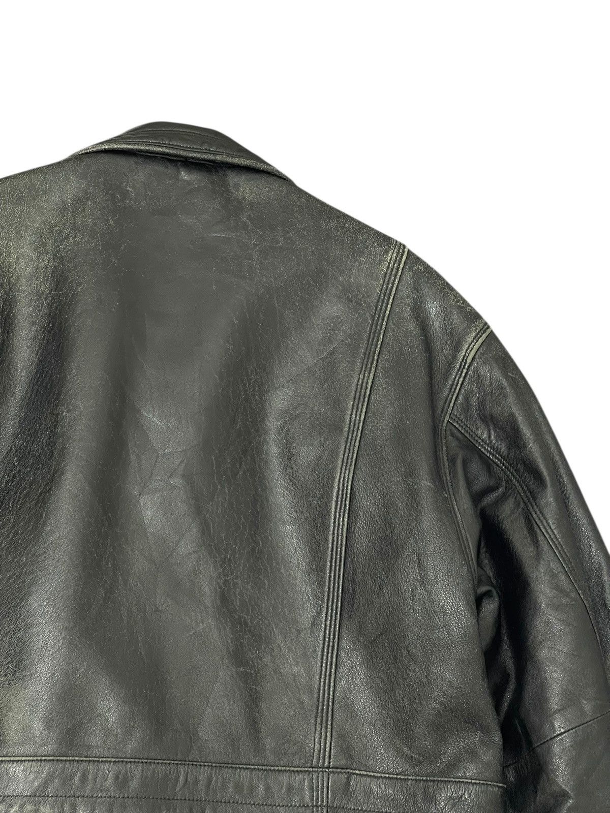 Pierre Balmain Leather Jacket Vtg 90s Pierre Balmain 7🟩2 Size US M / EU 48-50 / 2 - 14 Thumbnail