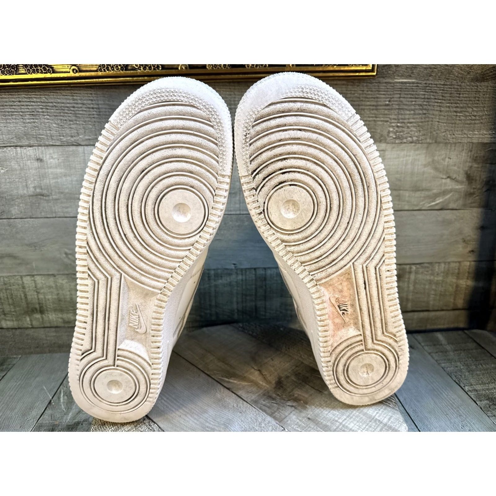 Nike Nike Air Force 1 '07 Low Triple White Shoe Mens 11.5 White Sneaker CW2288-111 Size US 12 / EU 45 - 8 Thumbnail