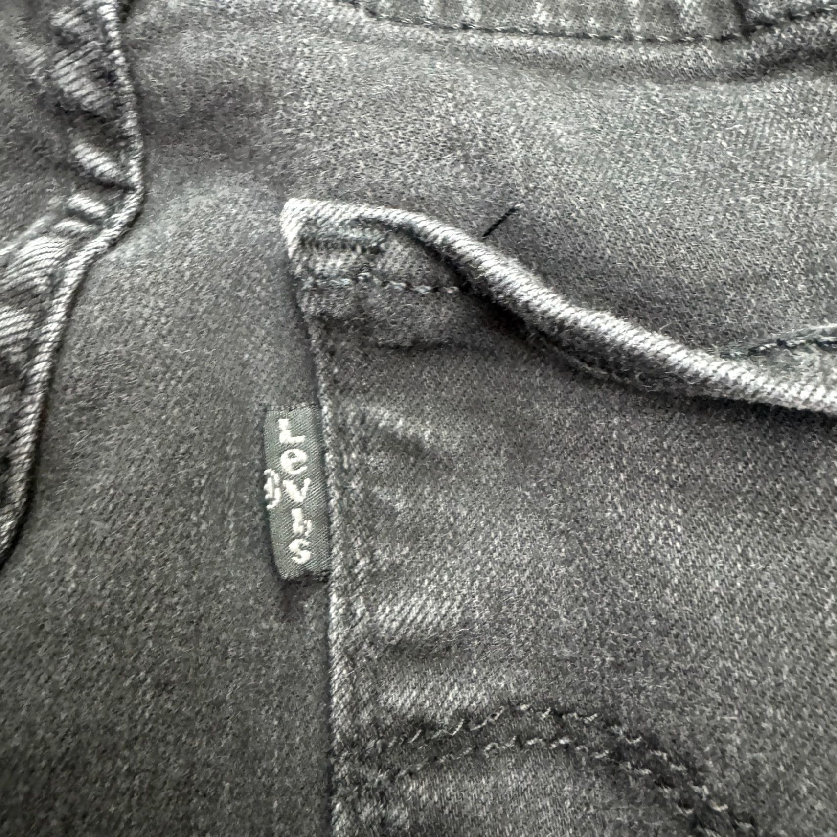 Levi's Levi's 724 High Rise Straight Denim Jeans Womens 26 Black Denim Stretch Regular Straight 5-Pocket City Streetwear Mens Womens Girls Size 26" / US 2 / IT 38 - 7 Thumbnail