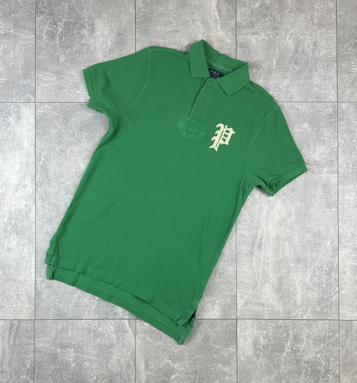 Polo Ralph Lauren Polo Ralph Lauren Y2K Overprint Logo Polo T-Shirt Size US S / EU 44-46 / 1 - 1 Thumbnail