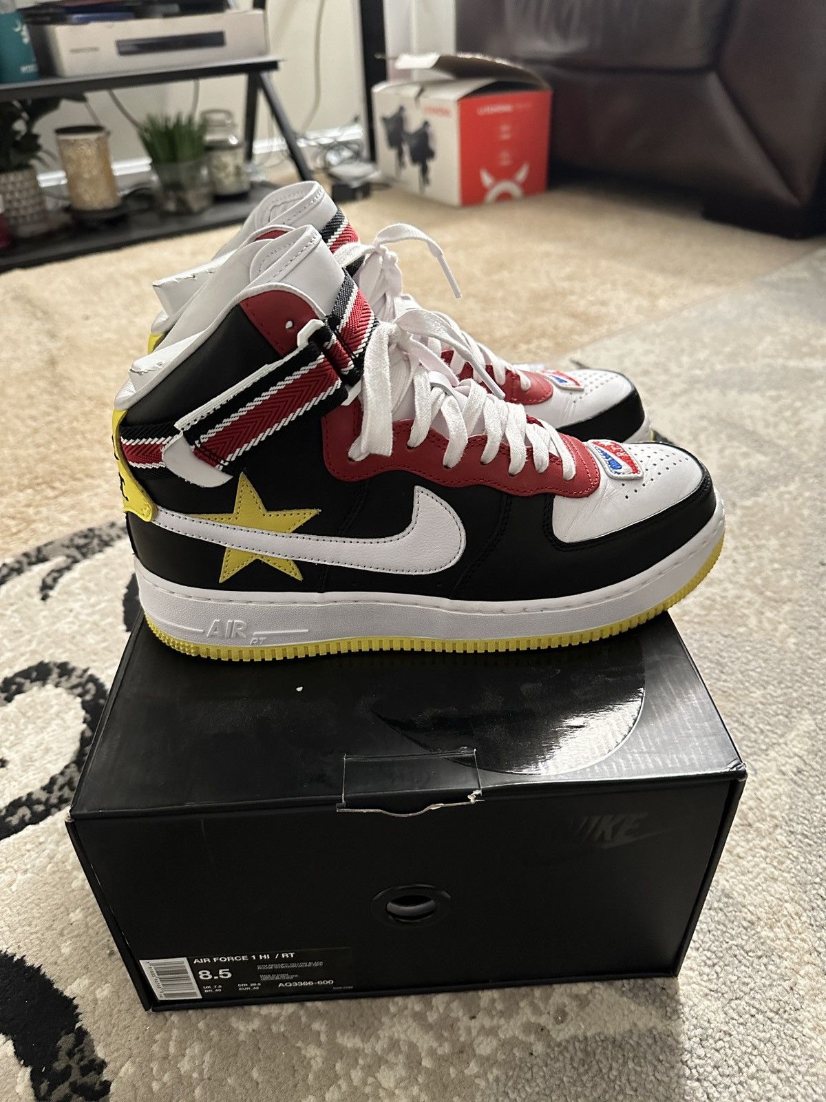 Nike Riccardo Tisci Nike Ricardo Tisci Air Force 1 High Grailed