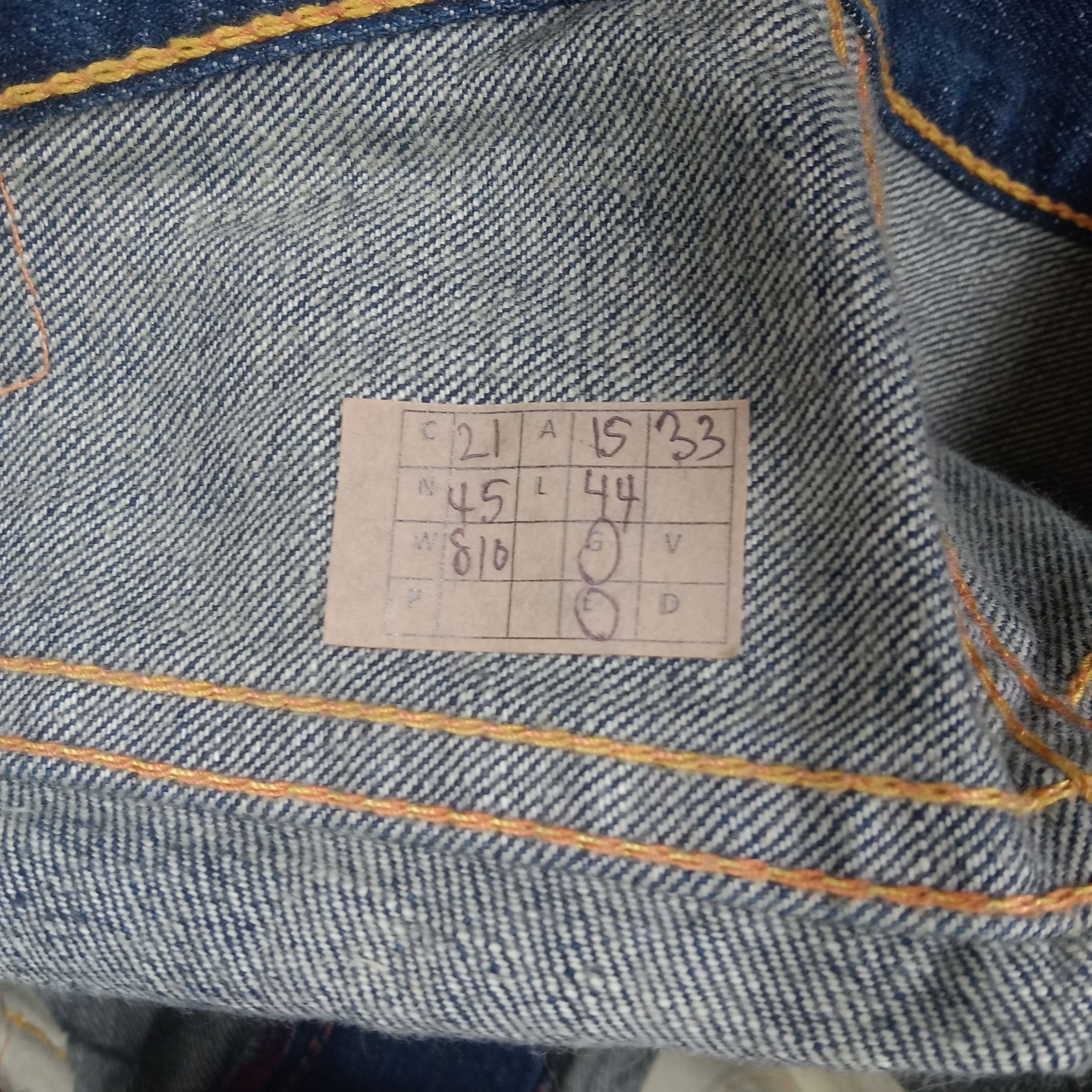 Evisu × Japanese Brand × Vintage Evisu Japanese Brand Daicock Custom Art Denim Jeans Size US 30 / EU 46 - 14 Thumbnail