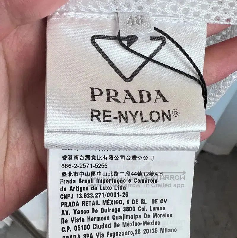 Prada Prada Men's White Nylon Hooded Jacket. Size US L / EU 52-54 / 3 - 5 Thumbnail