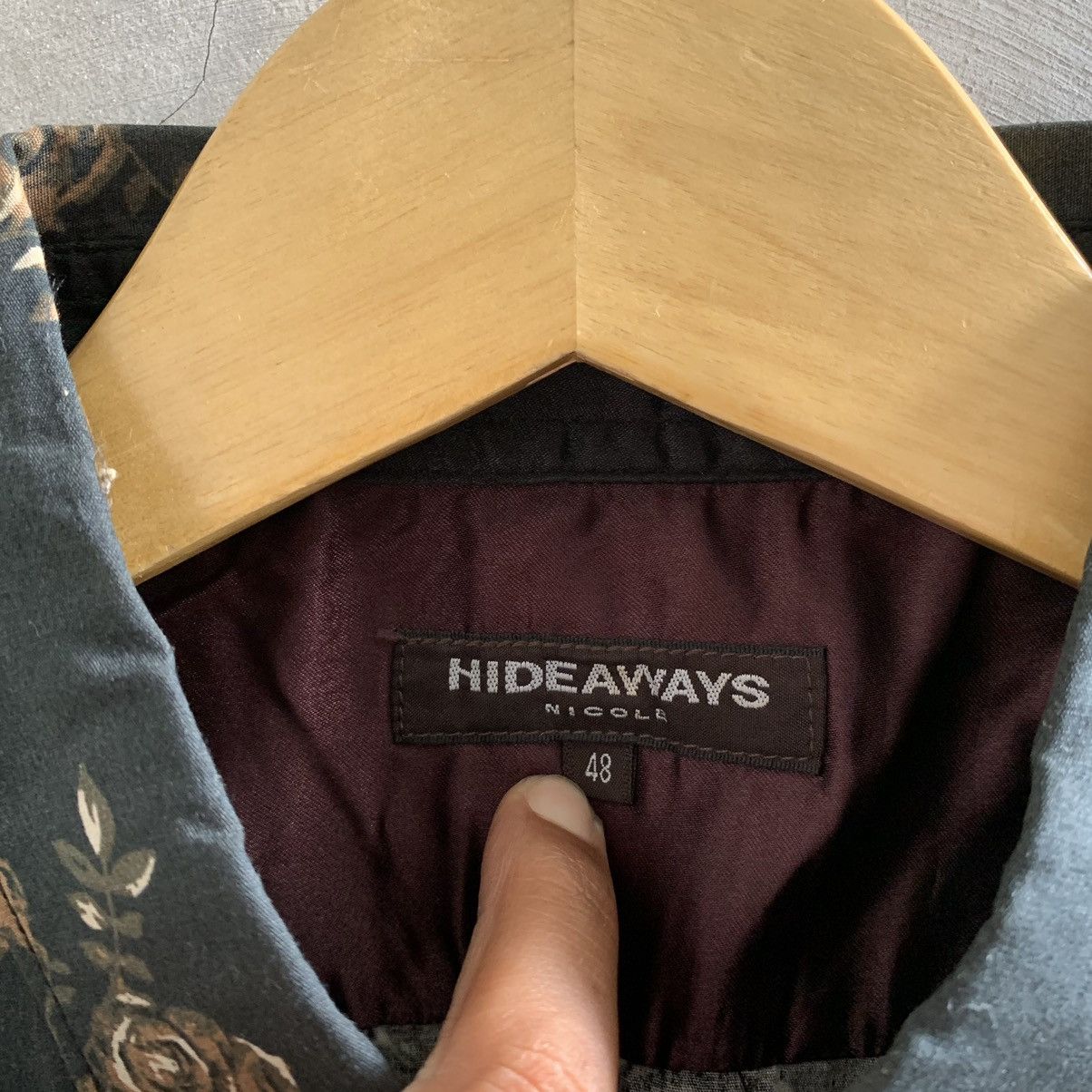 Japanese Brand × Matsuda × Nicole Club RARE🔥Hideways Nicole Floral Shirt Size US M / EU 48-50 / 2 - 6 Thumbnail