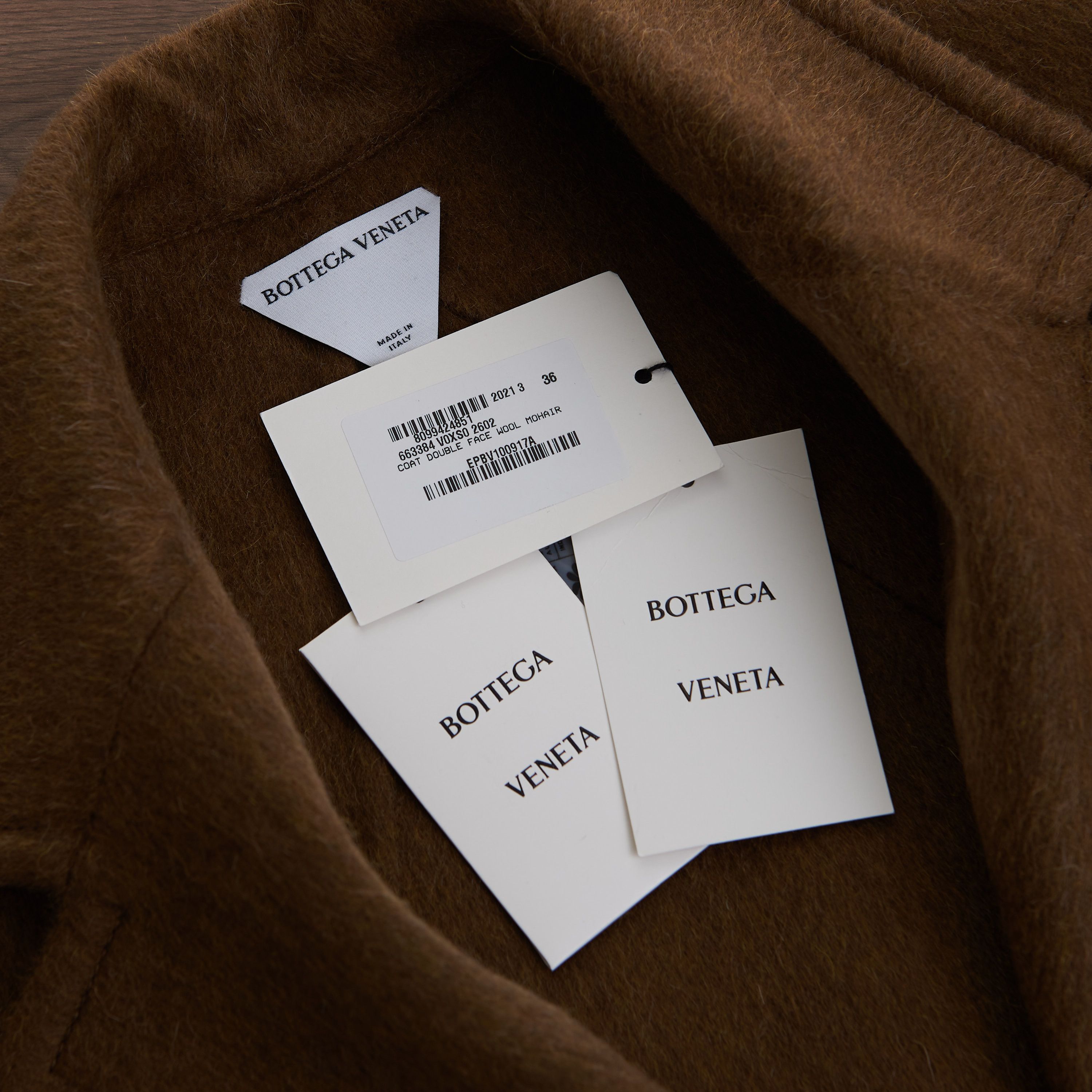 Bottega Veneta Oversized Coat In Double Face Camel Brown Wool & Mohair Size S / US 4 / IT 40 - 11 Thumbnail