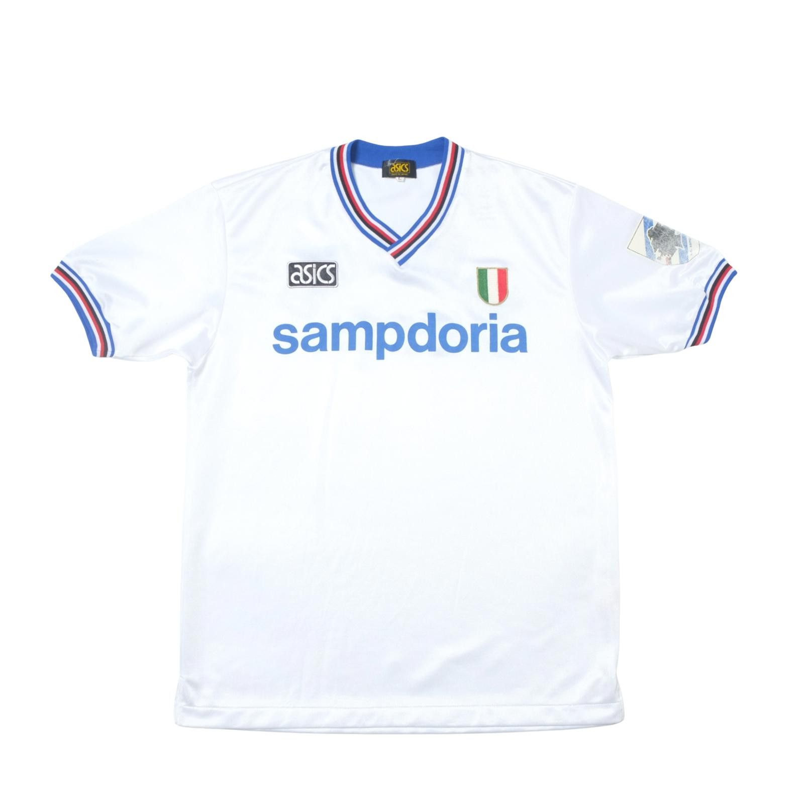 Asics 1991 Sampdoria Training Shirt Asics (M/L) Size US L / EU 52-54 / 3 - 1 Thumbnail