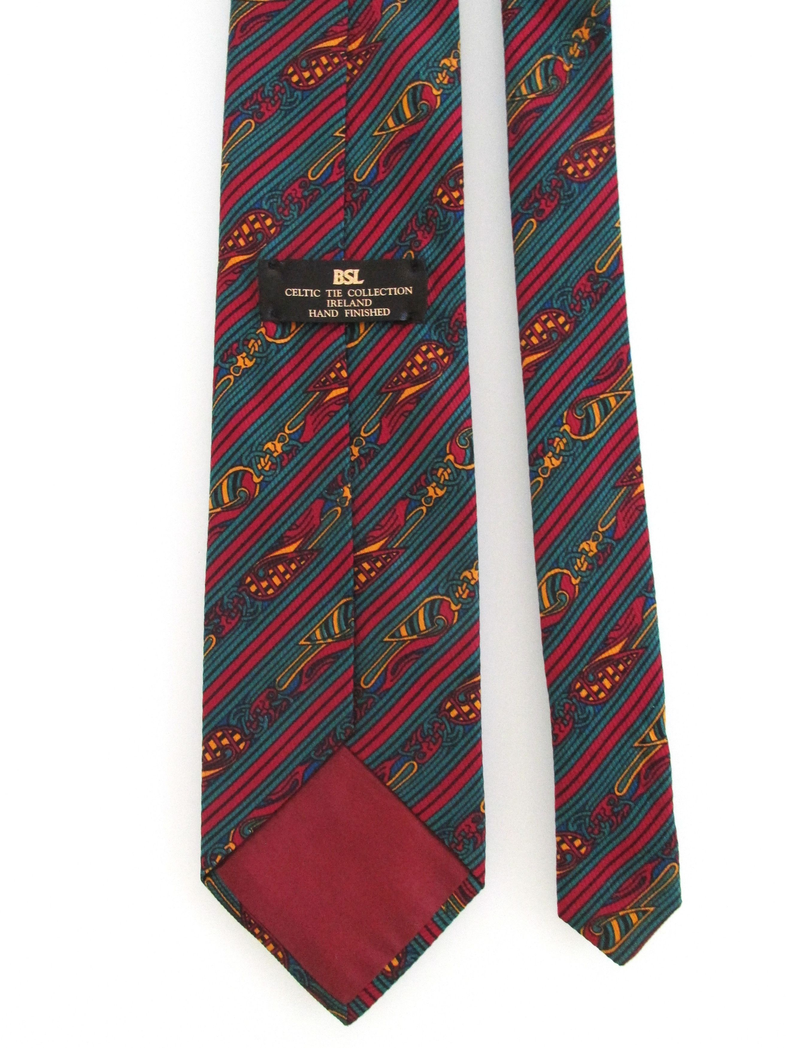 Other Celtic Tie Collection Ireland Men's Silk Tie Size ONE SIZE - 4 Thumbnail