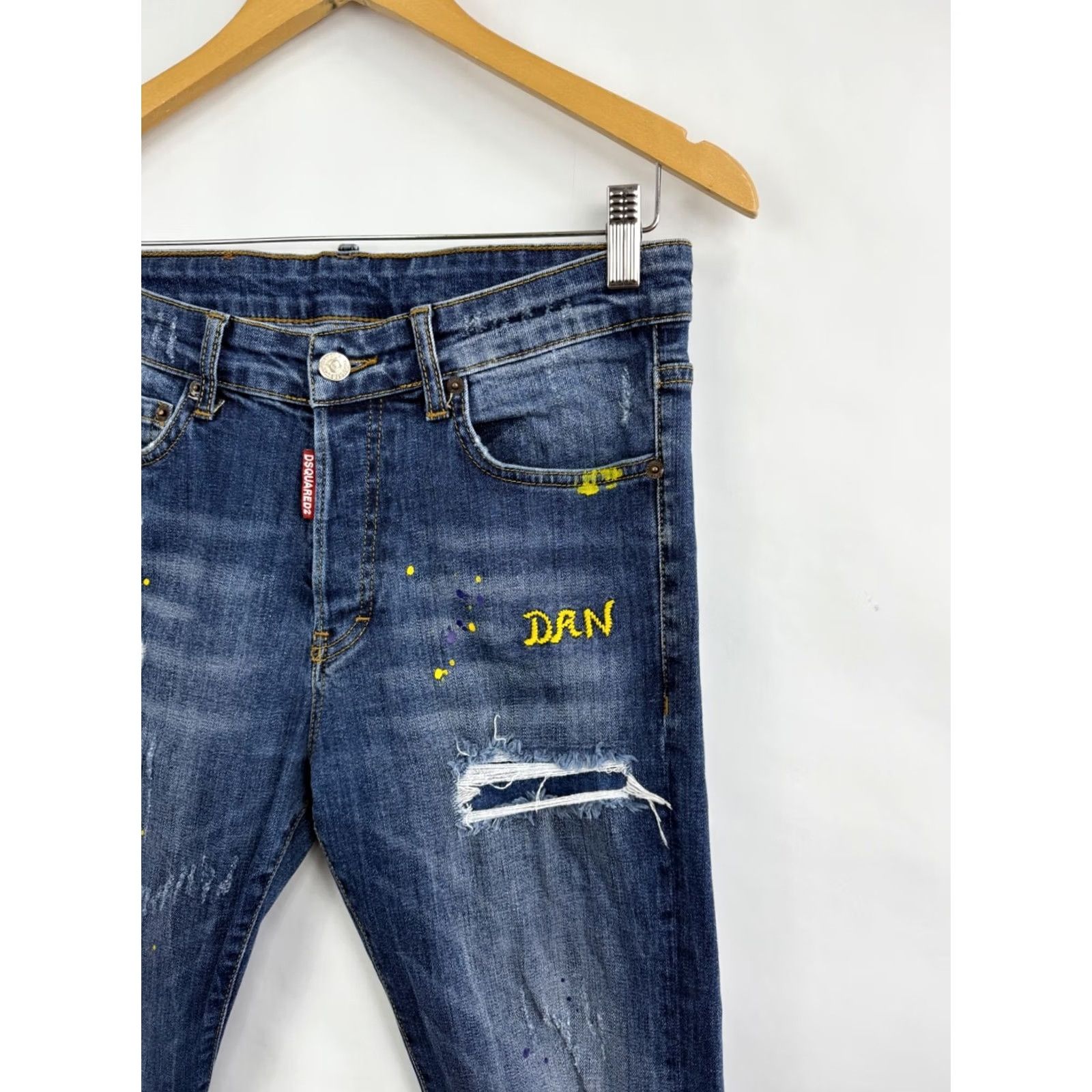 Dsquared2 Dsquared2 Jeans Made In Italy Rare Retro Hype Y2K Size 42 Blue Mens Jeans Size US 42 / EU 58 - 6 Thumbnail