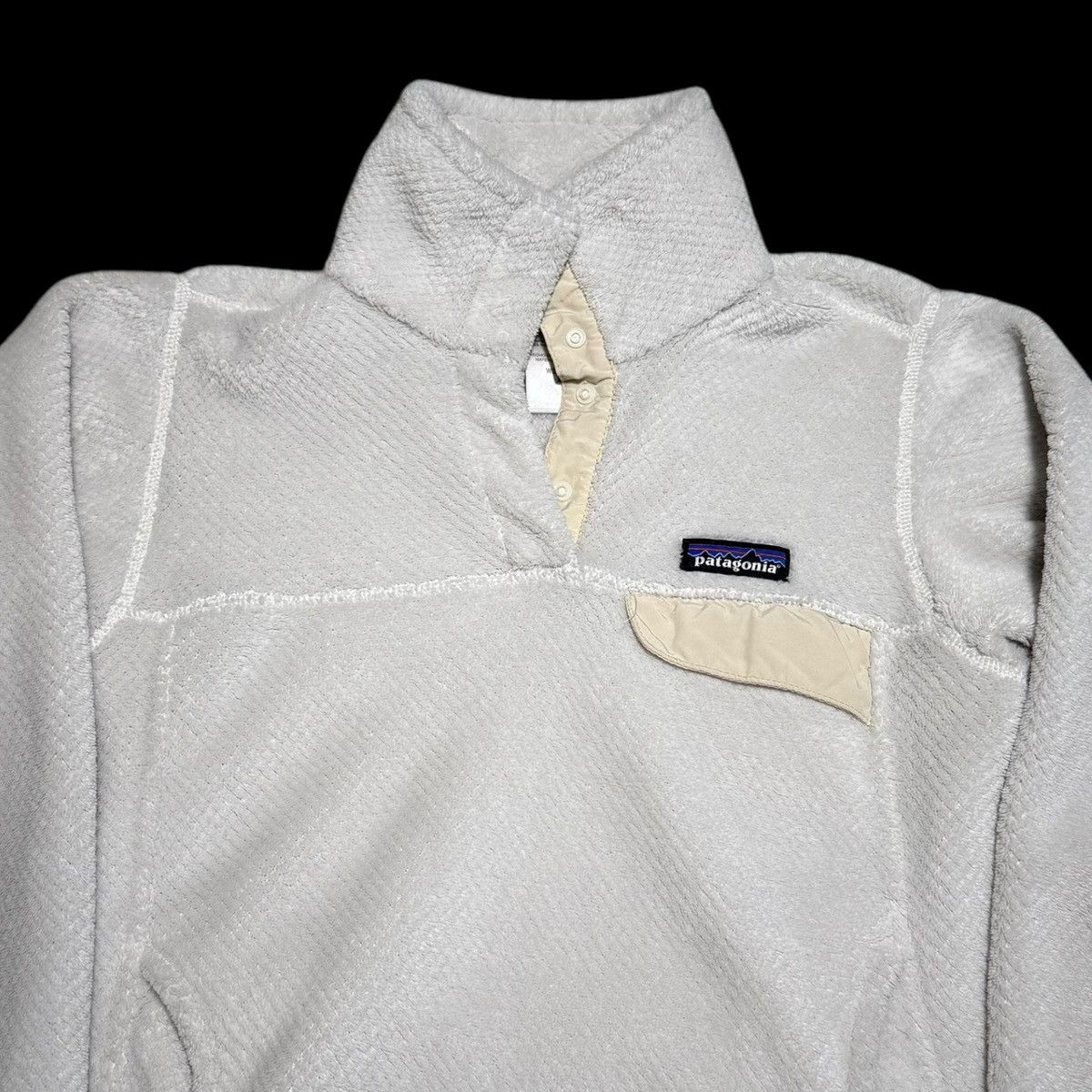 Patagonia Patagonia Pullover Retool Snap-T Women XS Polartec White Size XS / US 0-2 / IT 36-38 - 2 Thumbnail