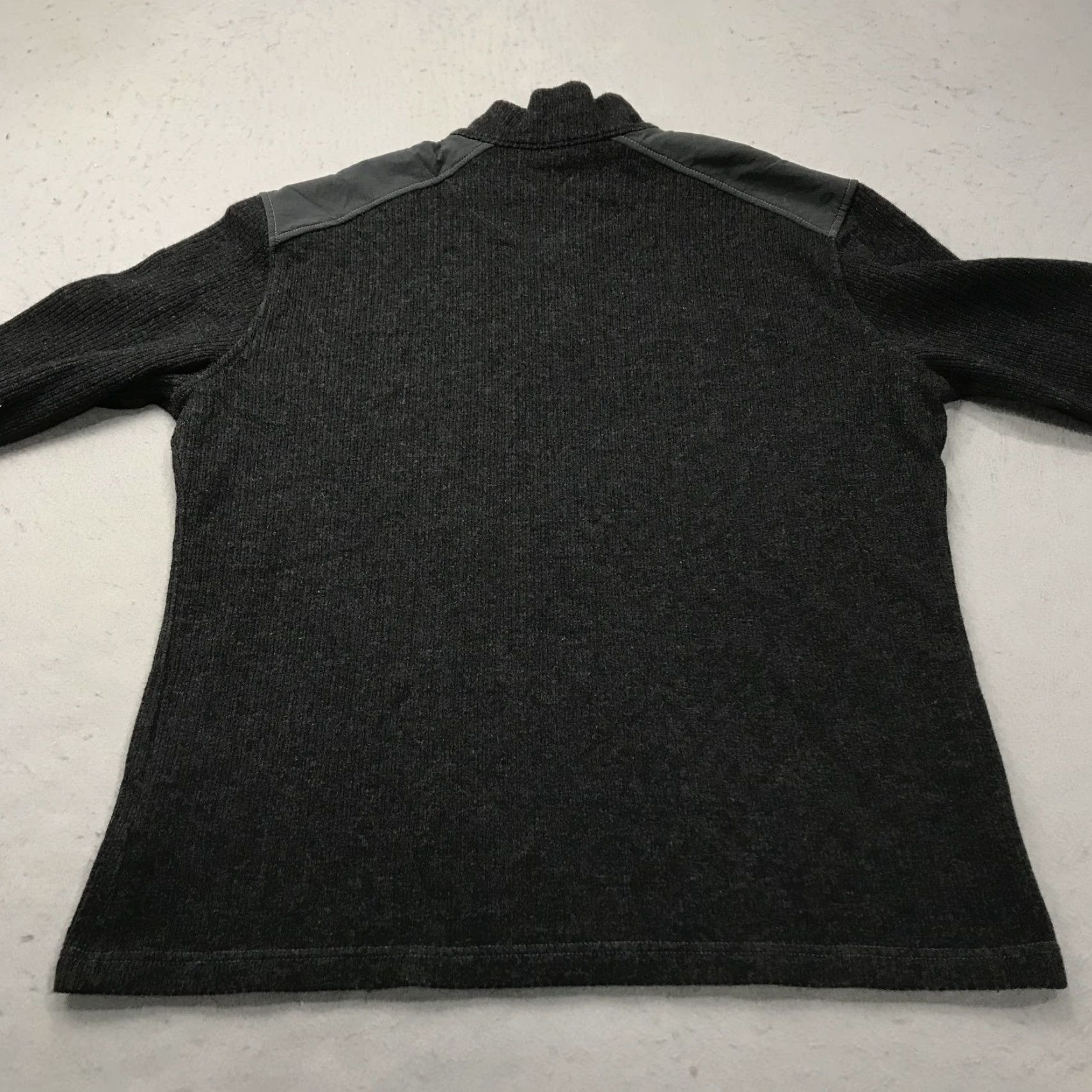 Vintage Kuhl Mens Sweater Pullover 1/4 Zip Gray Fleece M Winter Outdoor Hiking Logo Embroidered Zipper Classic Nature Regular Size: M Mens Size US M / EU 48-50 / 2 - 6 Thumbnail