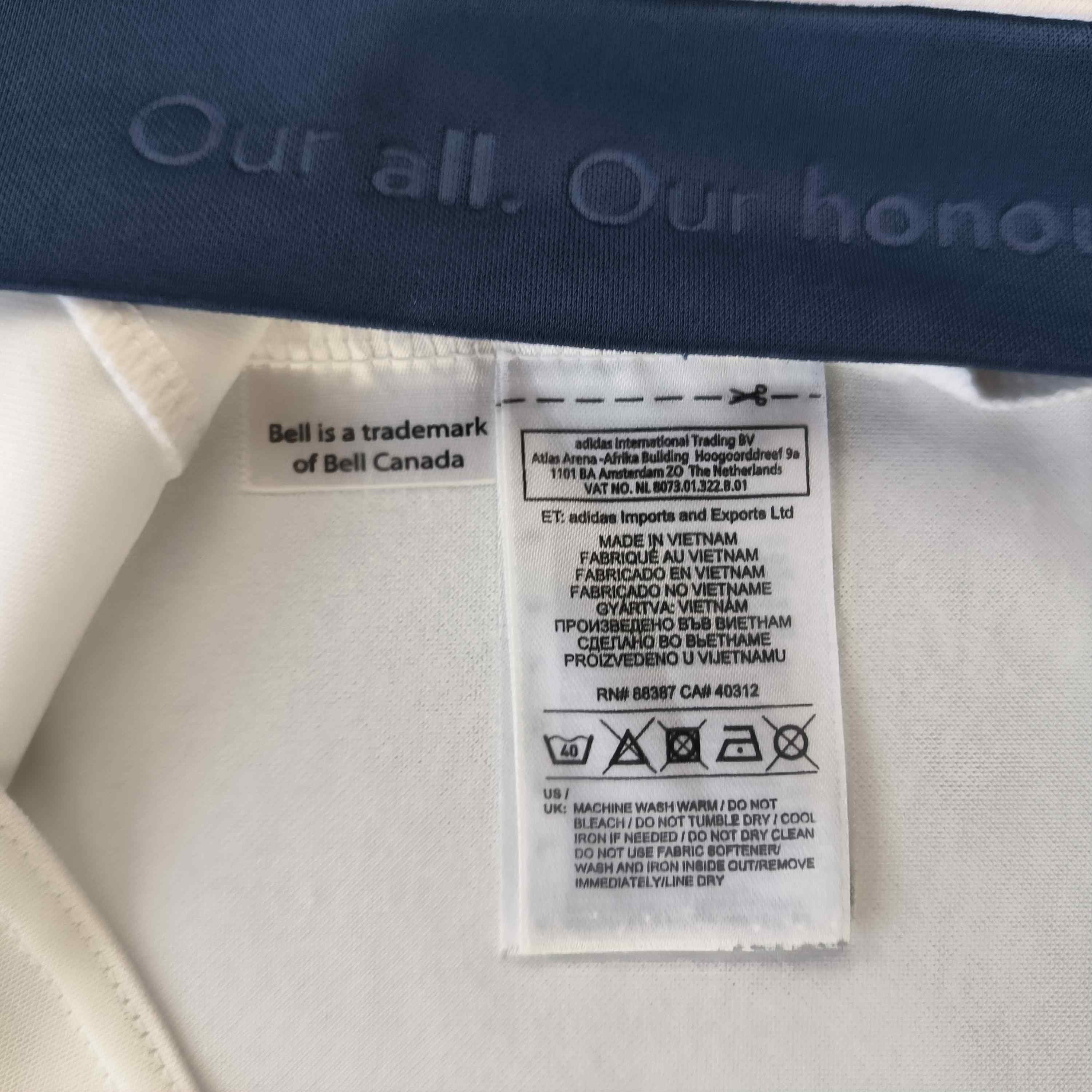 Adidas Vancouver Whitecaps 2015-16 Adidas home football jersey sz L Size US L / EU 52-54 / 3 - 8 Thumbnail