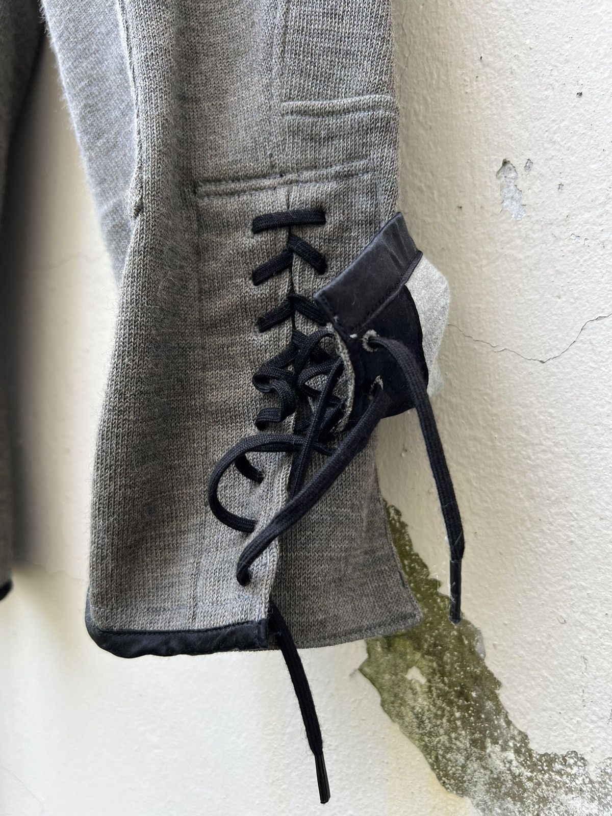Japanese Brand SAMPLE Kiminori Morishita Cropped Wool Jodhpur Trouser Pant Size US 31 - 14 Thumbnail