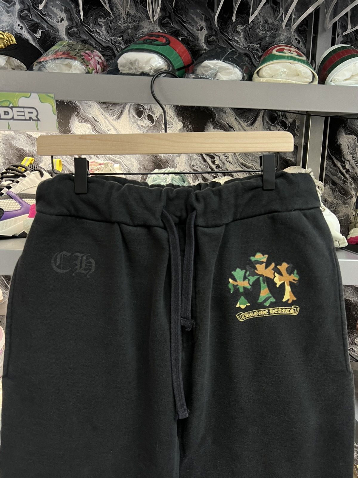 Chrome Hearts Chrome Hearts Camo Triple Cross Sweatpants Size US 32 / EU 48 - 3 Thumbnail