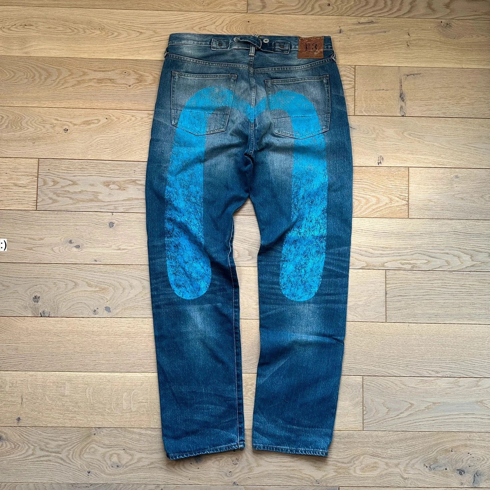 Evisu Jeans Evisu Daicock Lot 2000 Blue Size US 34 / EU 50 - 1 Thumbnail