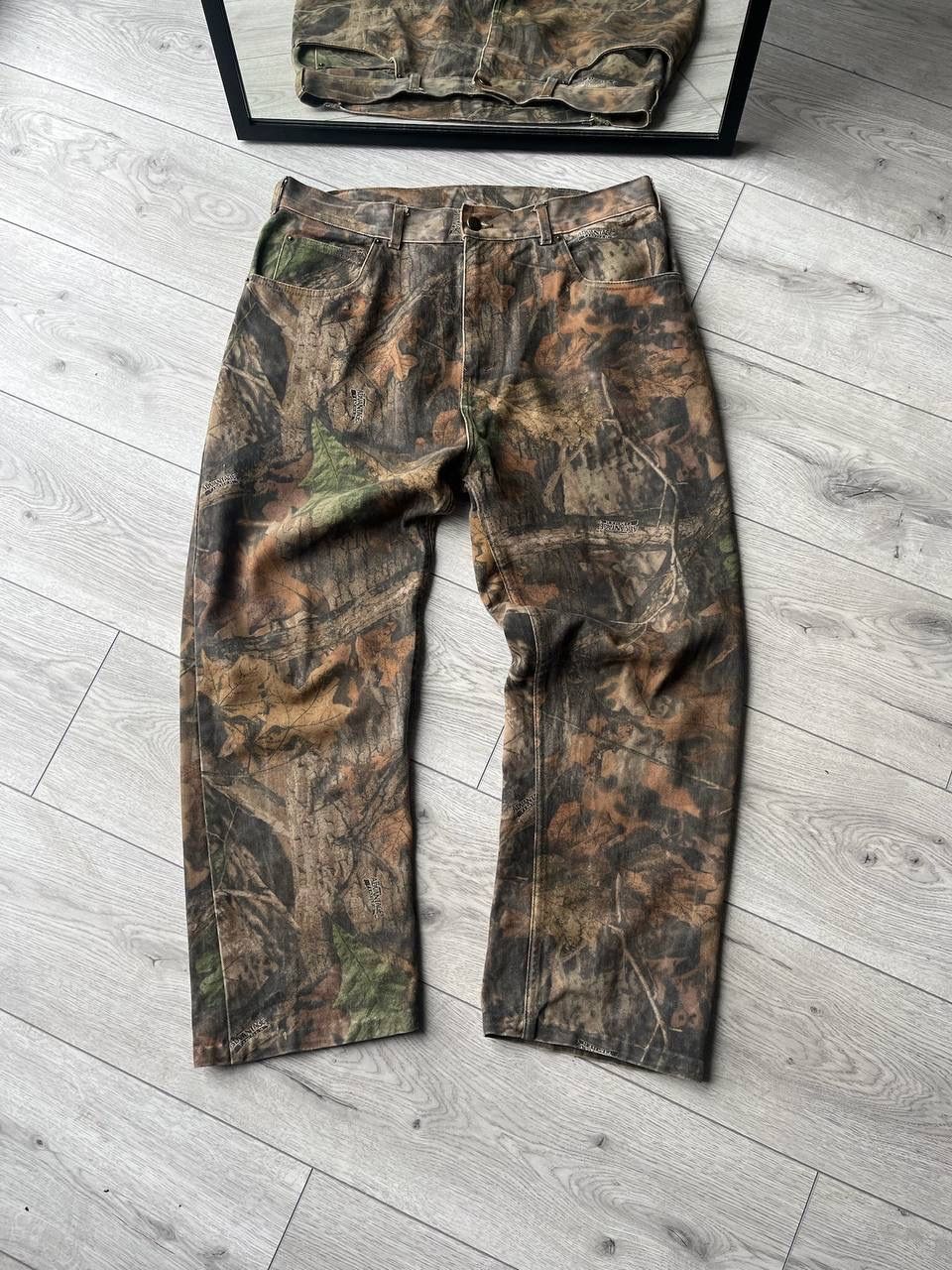 Pre-owned Realtree X Vintage Realtree 3d Camo Baggy Pants 34x32