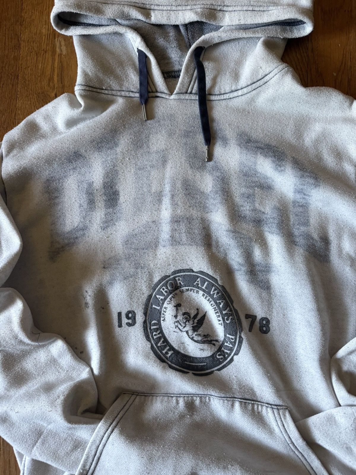 Diesel Diesel vintage acid washed hoodie in gray Size US L / EU 52-54 / 3 - 2 Thumbnail