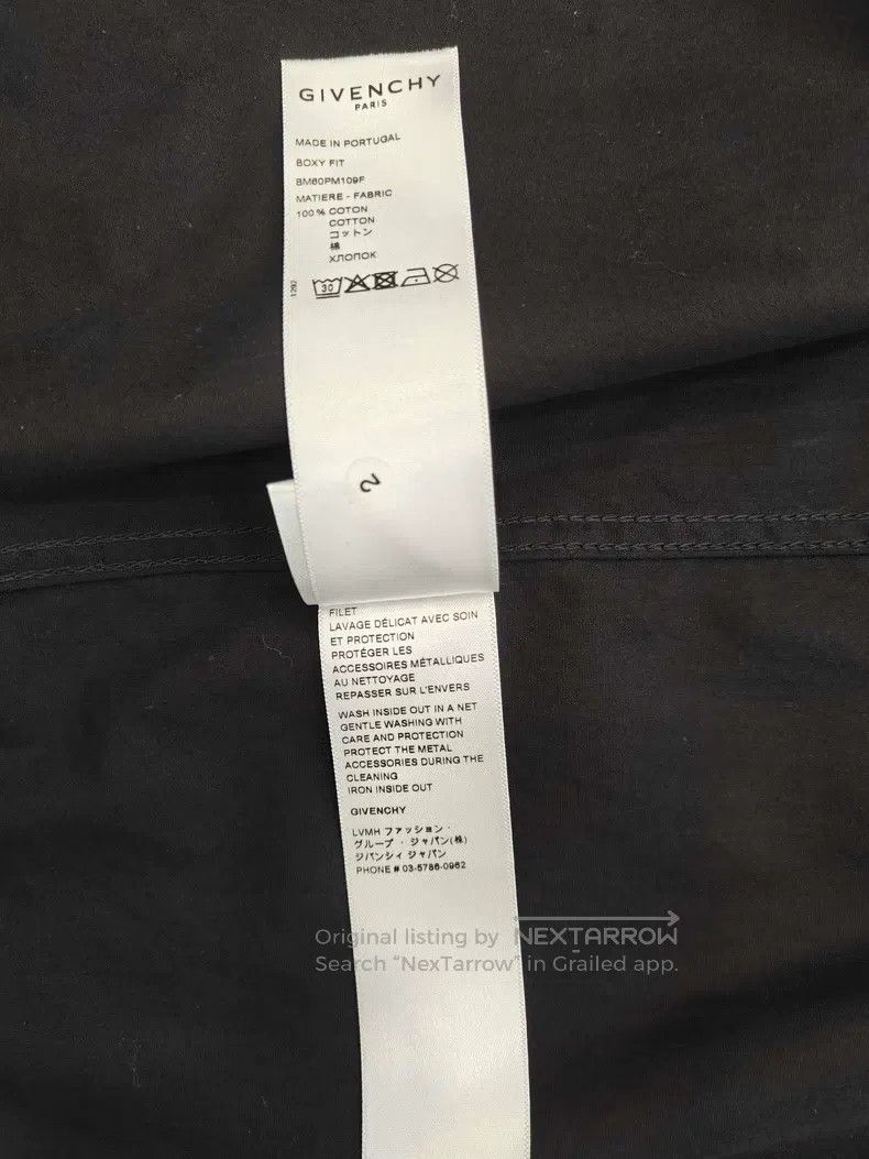 Givenchy Givenchy Shirt Jacket Short Sleeve Size US XXS / EU 40 - 6 Thumbnail