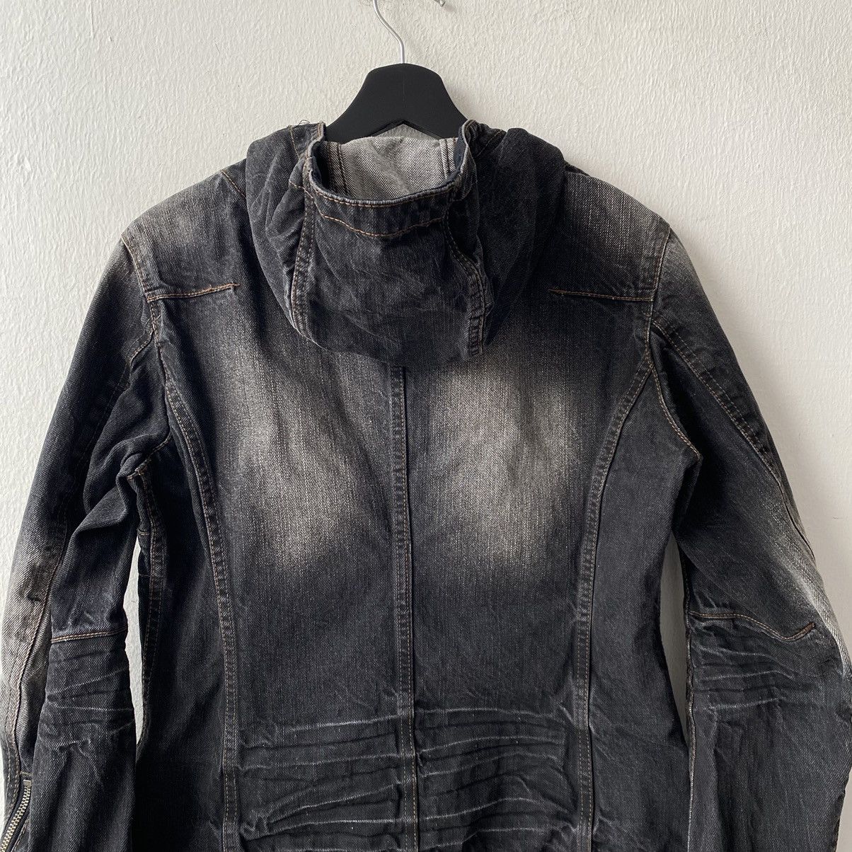 If Six Was Nine Ncfm Nicole Club Multipocket Punk Denim Hoodie Jacket Size US S / EU 44-46 / 1 - 9 Thumbnail