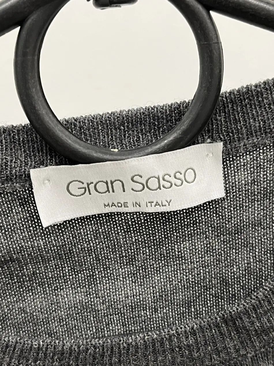 Gran Sasso Gran Sasso Full Over Print Knit Wool Sweater Size US M / EU 48-50 / 2 - 2 Thumbnail