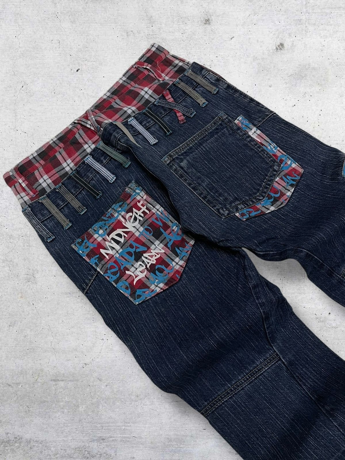 Hysteric Glamour VINTAGE ANTFUL JAPAN CRAFTED UNION JACK PUNK DESIGN OG DENIM Size US 29 - 16 Thumbnail