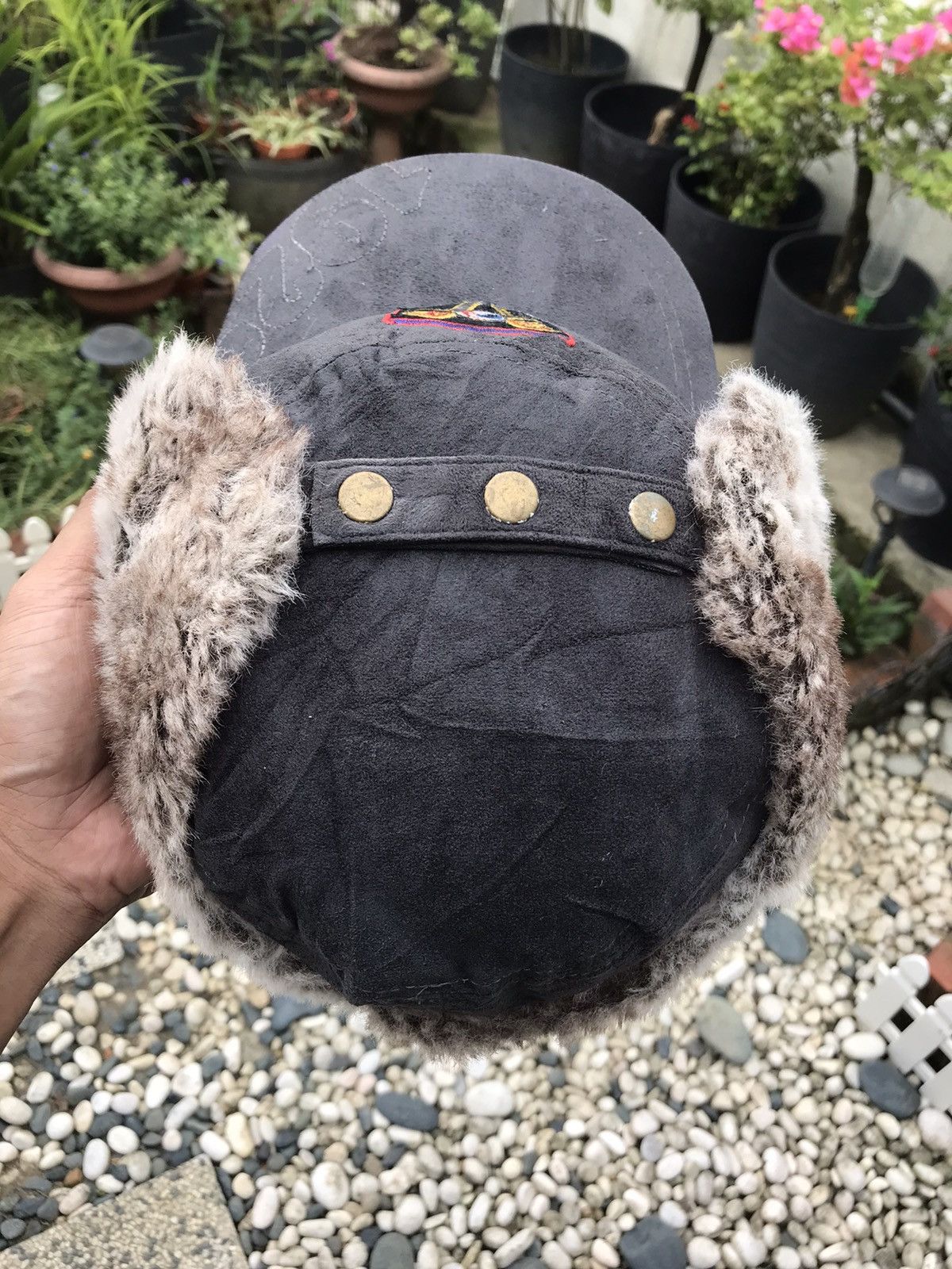 Von Dutch VON DUTCH FUR TRIM WINTER TRAPPER HAT WITH EAR WARMER FLAPS Size ONE SIZE - 16 Thumbnail