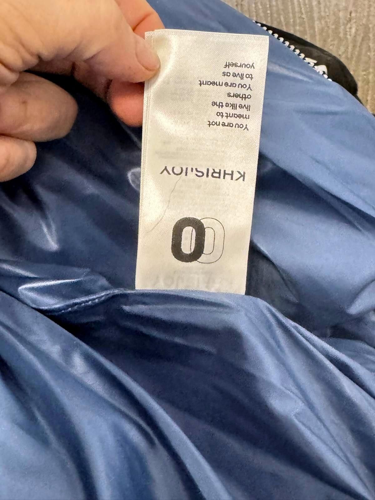 Khrisjoy KHRISJOY Slate blue Puffer Sz 0 Retail $1999 Size XS / US 0-2 / IT 36-38 - 10 Thumbnail