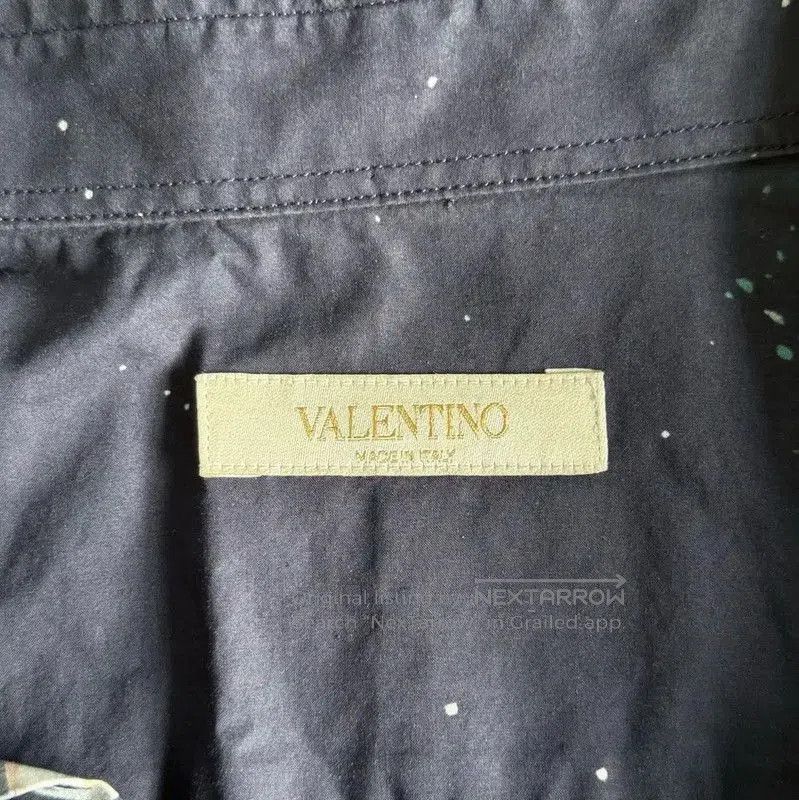 Valentino Valentino Men's Cotton Long Sleeve Shirt . Size US M / EU 48-50 / 2 - 3 Thumbnail