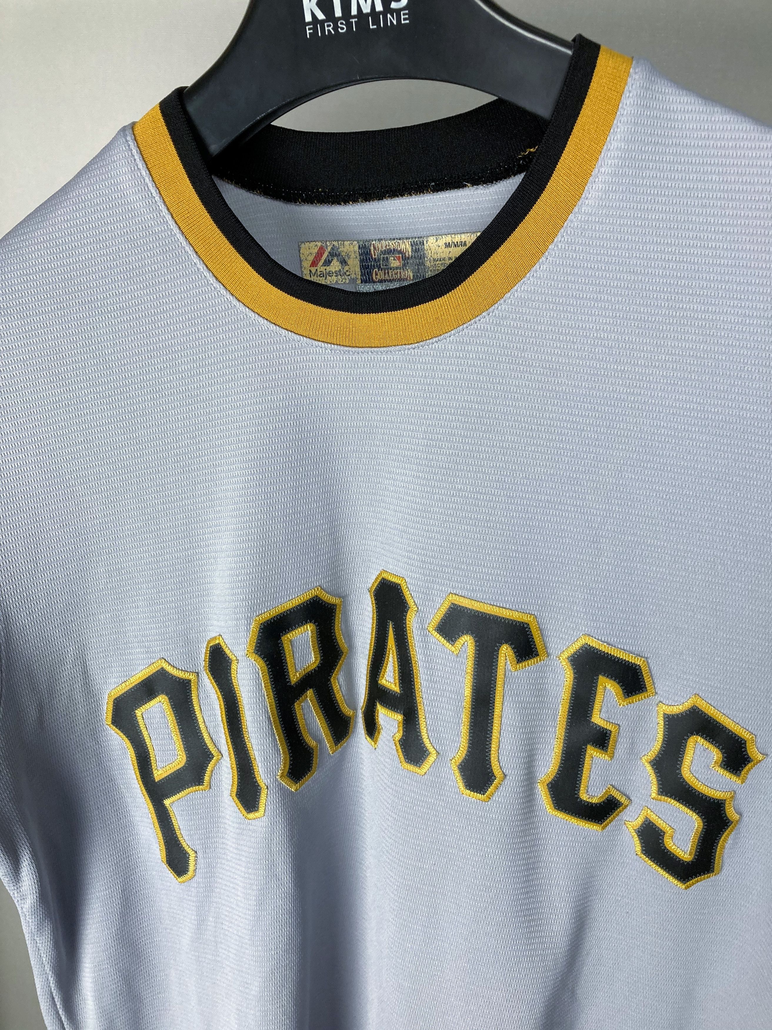 MLB Majestic Pittsburgh Pirates Baseball MLB Jersey T Shirt Size US L / EU 52-54 / 3 - 3 Thumbnail