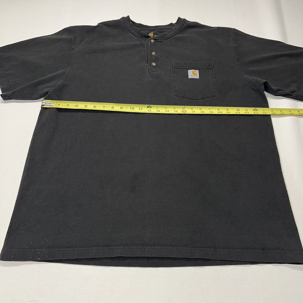 Carhartt × Vintage Carhartt Tee Shirt Black Original Fit Pocket Button Workwear Size US XL / EU 56 / 4 - 18 Thumbnail