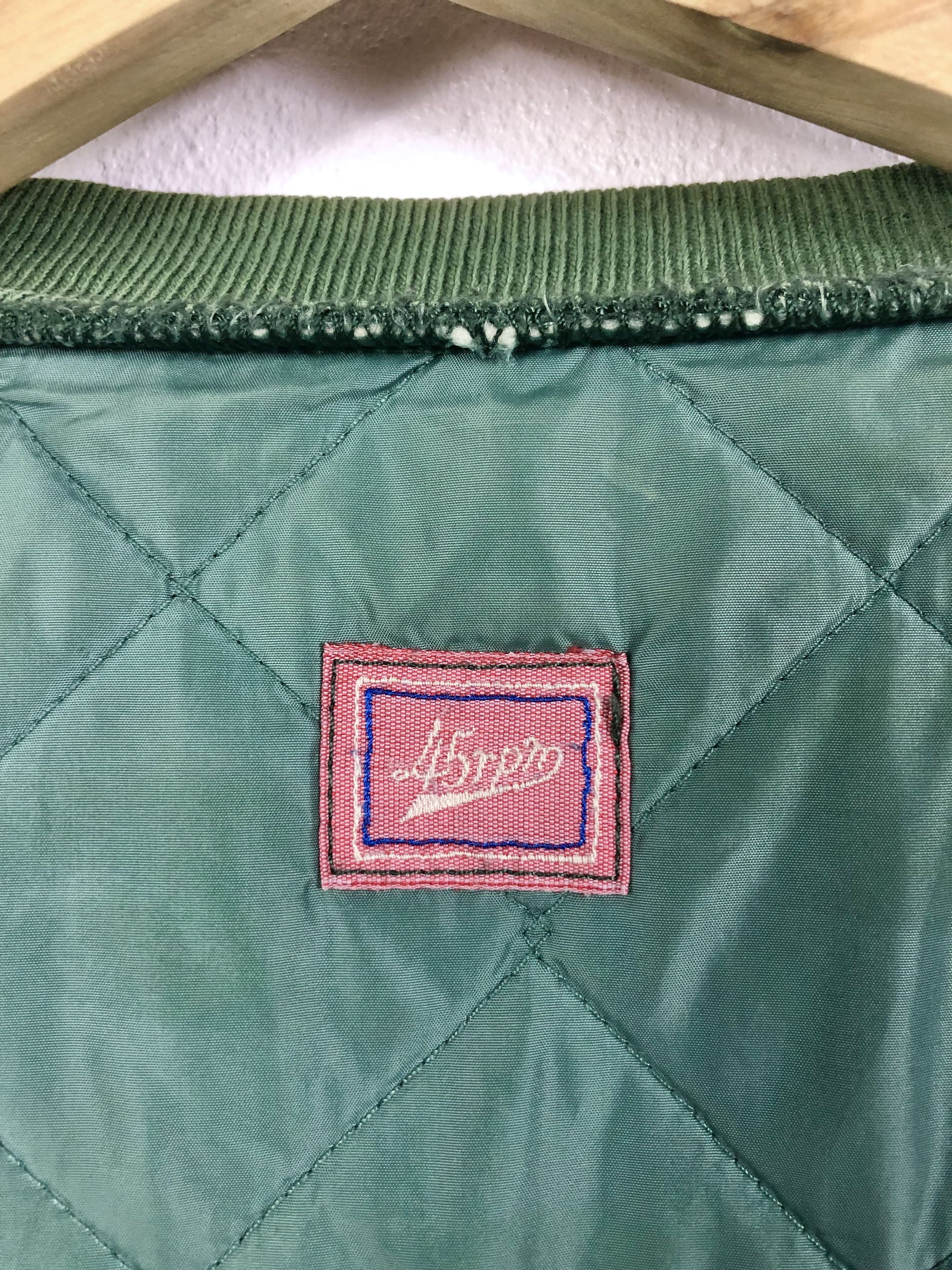 45rpm Rare Vintage 45RPM Japan Quilted Zipper Jacket Size US M / EU 48-50 / 2 - 11 Thumbnail