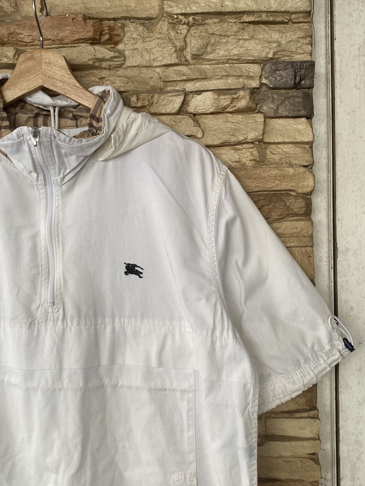 Burberry Vintage Burberry Nova Check Black Label Windbreaker Jacket Size US L / EU 52-54 / 3 - 2 Thumbnail