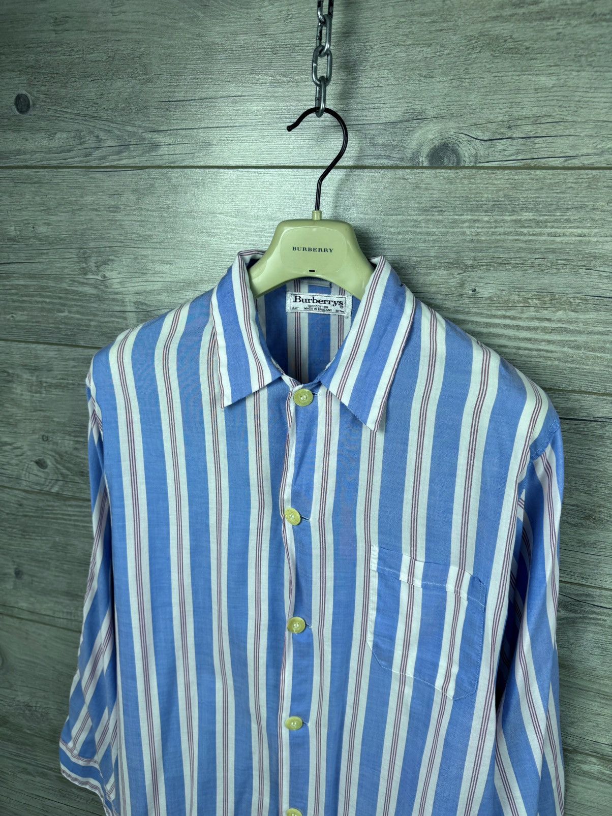 Burberry Archive Burberrys Vintage Long-sleeved Shirt size M Size US M / EU 48-50 / 2 - 4 Thumbnail