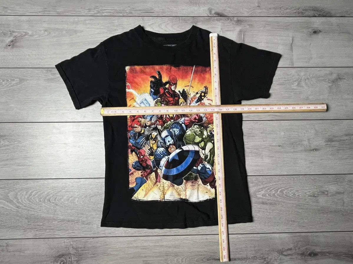 Band Tees Marvel comics all hero T-shirt movie size Medium Size US M / EU 48-50 / 2 - 5 Thumbnail