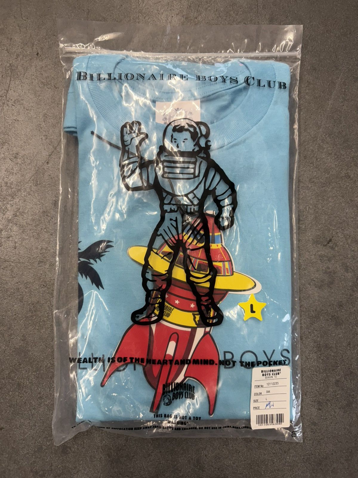 Billionaire Boys Club Billionaire Boys Club BBC Palm Tree Logo Season 10 Tee Size US L / EU 52-54 / 3 - 9 Thumbnail