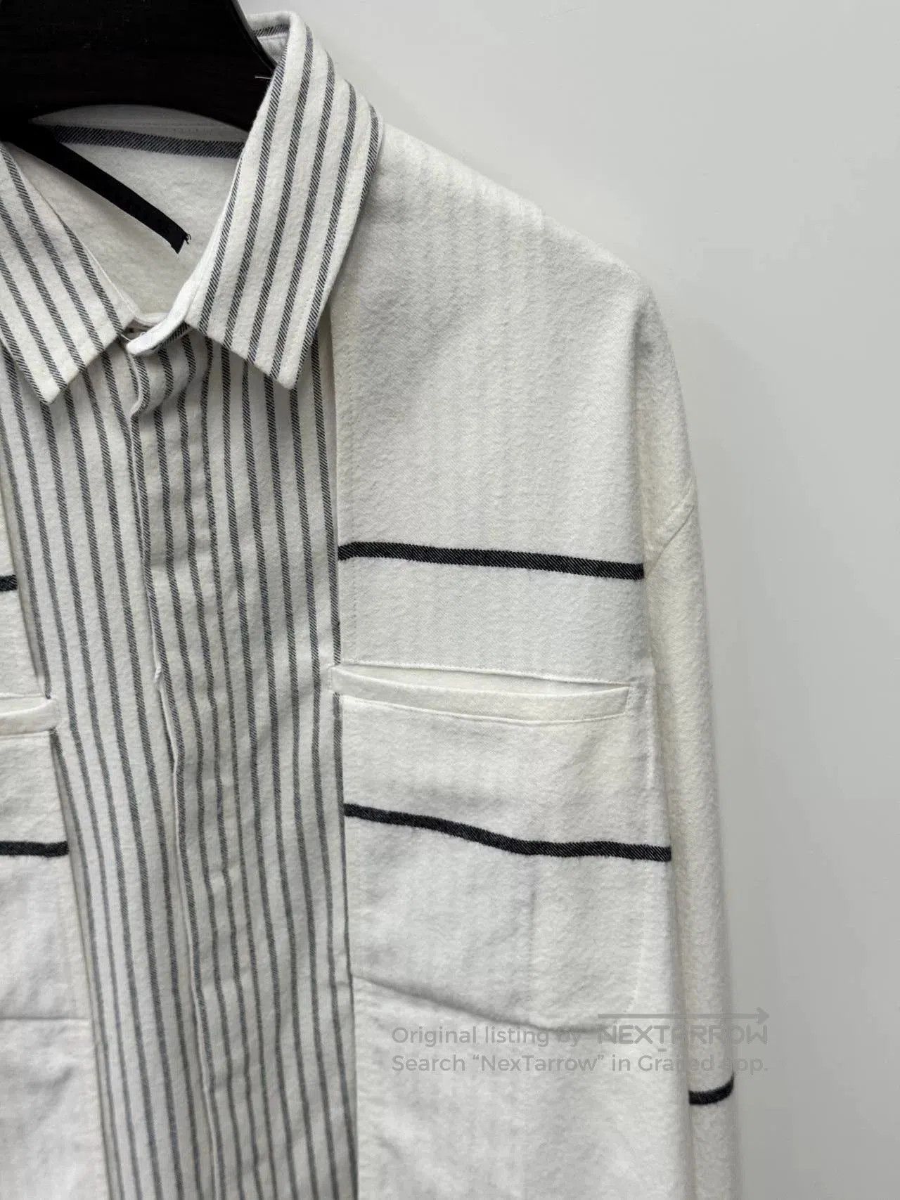 Haider Ackermann Haider Ackermann Women's Stripe Shirt. Size S / US 4 / IT 40 - 3 Thumbnail