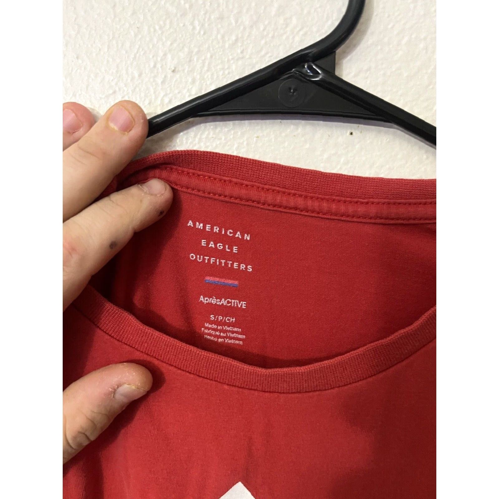 American Eagle Outfitters VINTAGE American Eagle Outfitters Logo Crewneck T Shirt Small Red Mens S Crew Neck Size US S / EU 44-46 / 1 - 2 Thumbnail