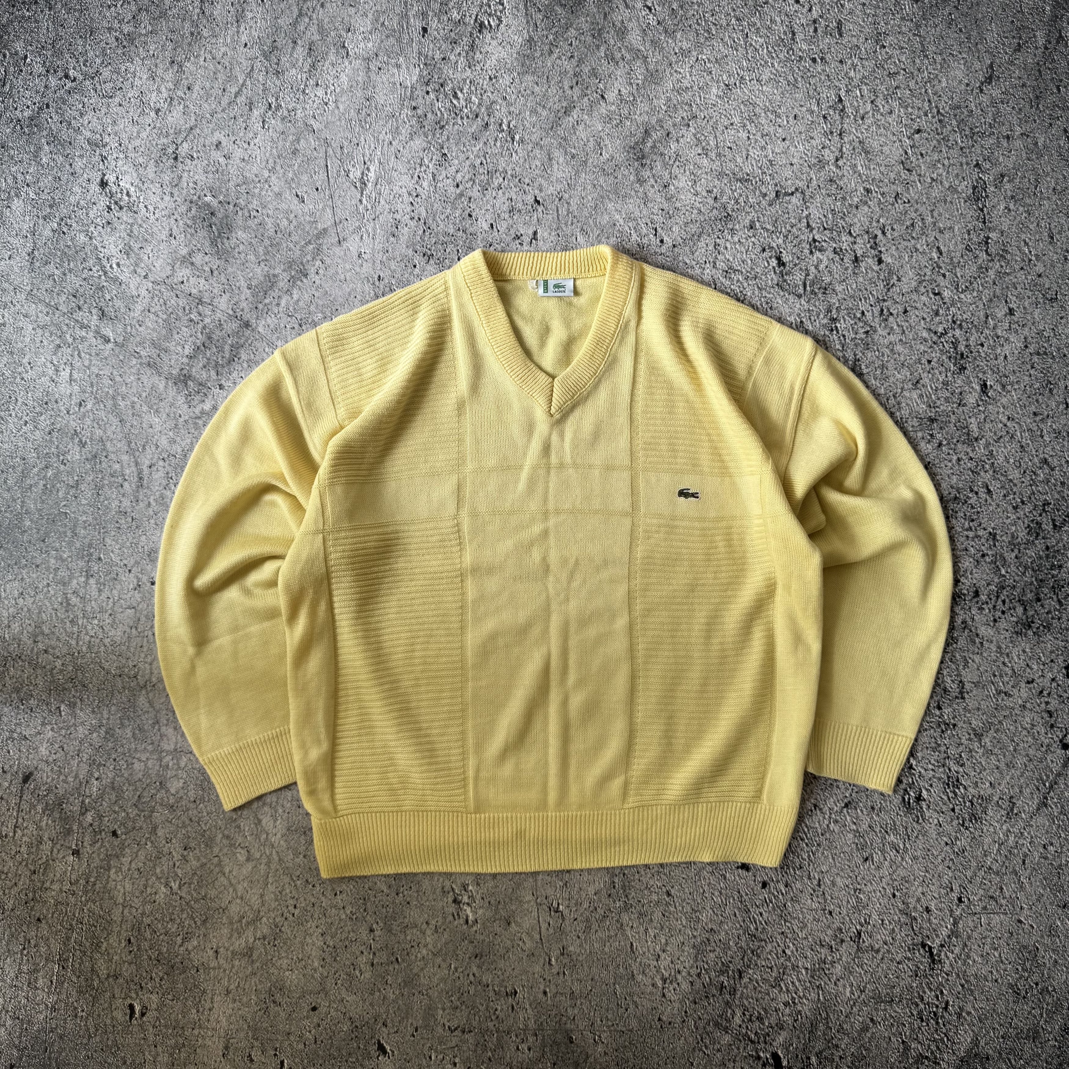 Lacoste Vintage Lacoste Sweater Knitt Baggy 90s Paris France Size US L / EU 52-54 / 3 - 2 Thumbnail